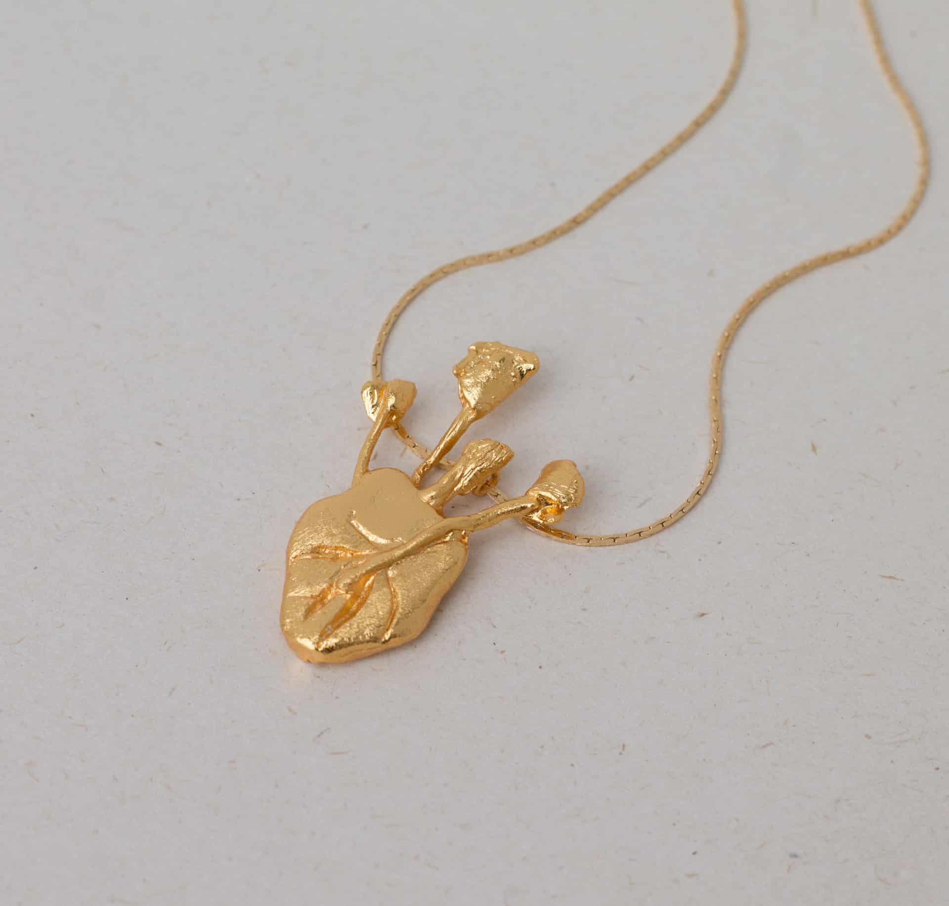 Collar Corazón semilla - miniatura 3