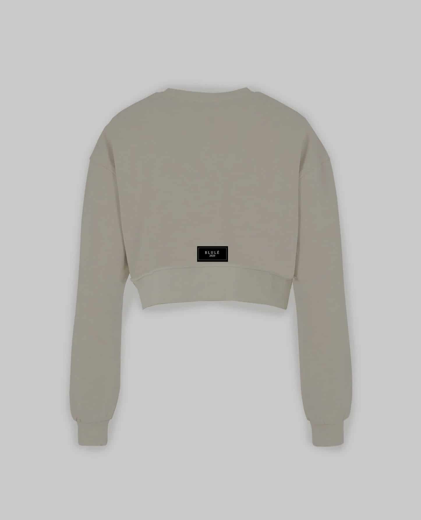 Back to the essence Crewneck Cropped Nude - miniatura 2