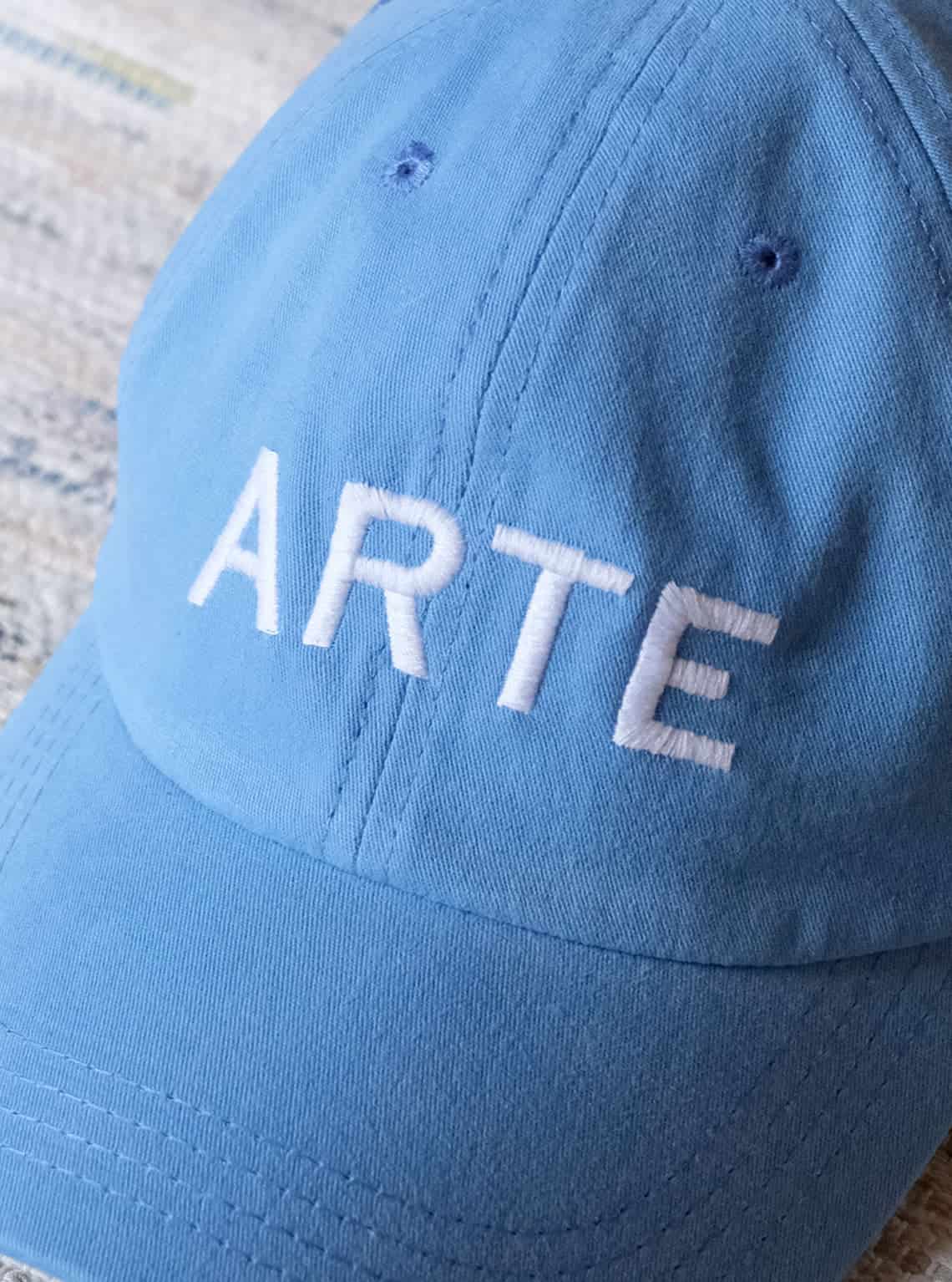 GORRA ARTE AZUL VINTAGE - miniatura 2