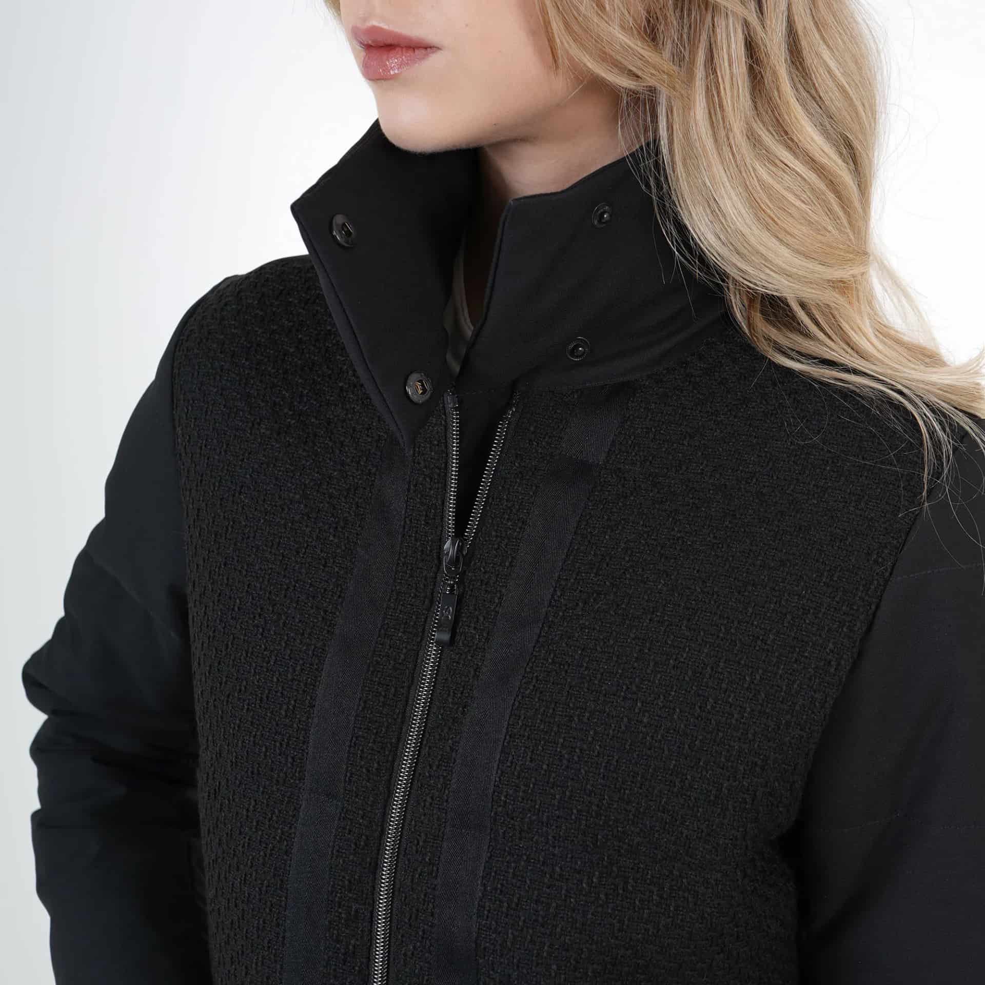Chaqueta Cuello Alto Manga Larga - miniatura 2