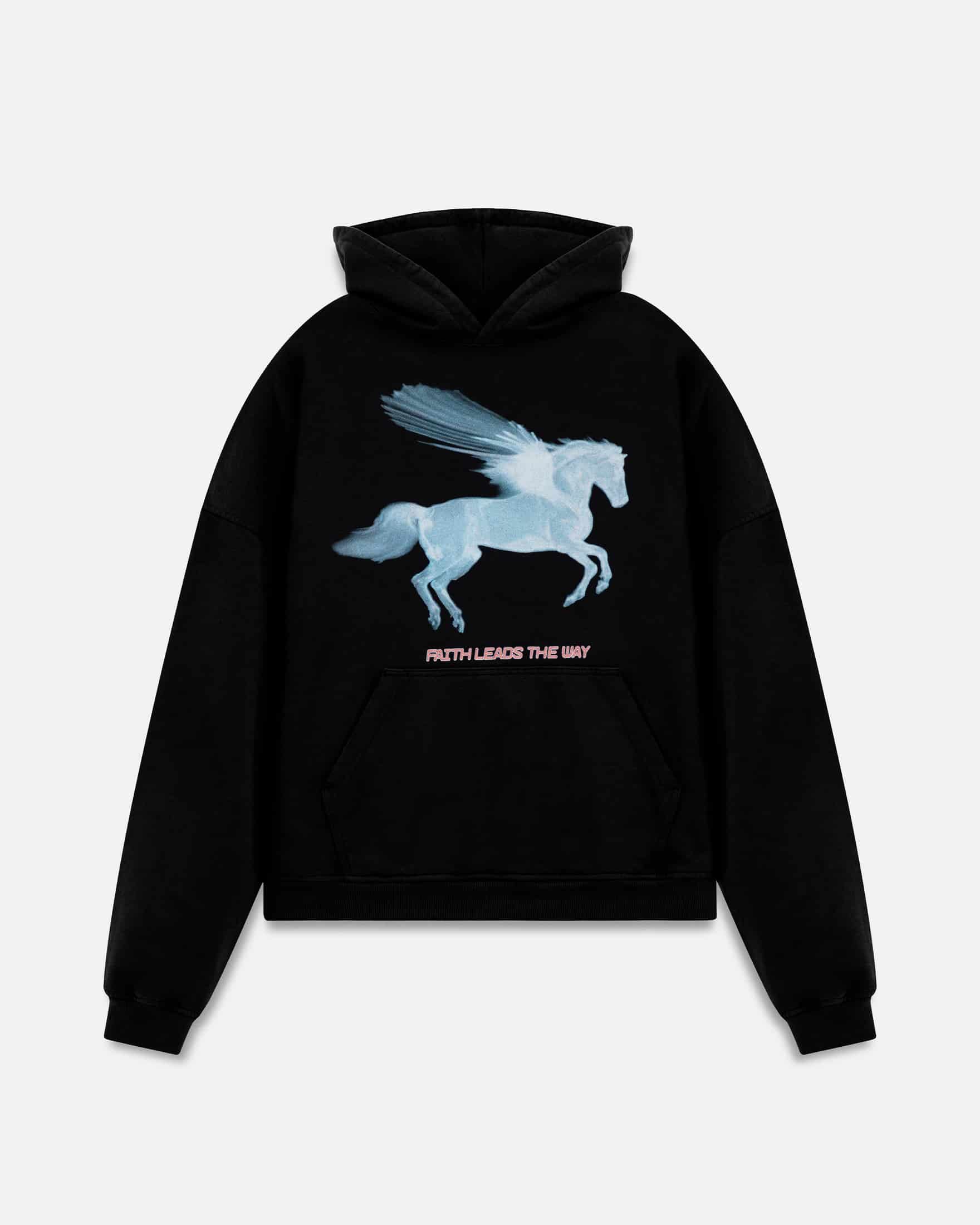 Act 1 Static Pegasus Hoodie Black - miniatura 1
