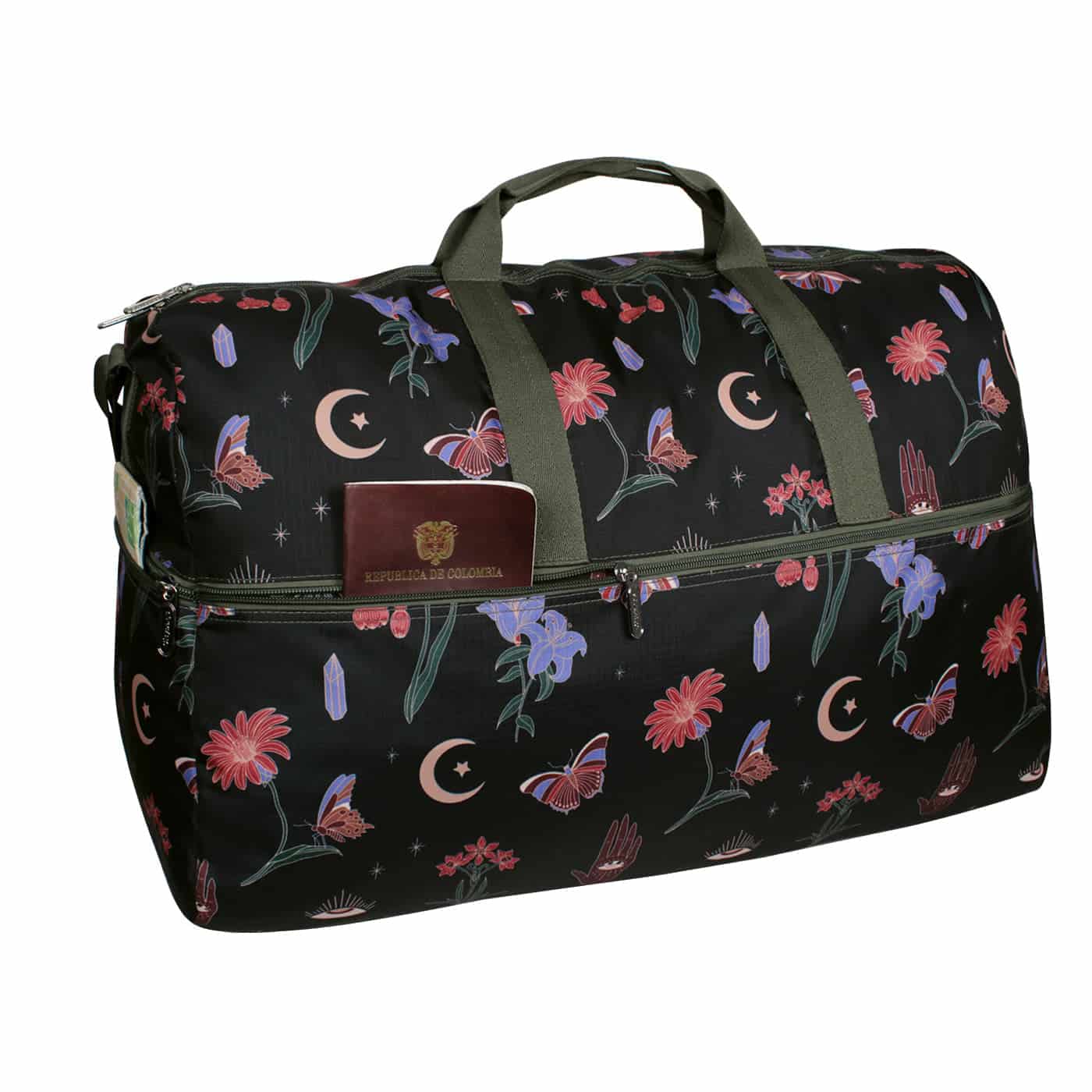 Maleta XL ULTRA Plegable Estampado Blossom Citybags - miniatura 3