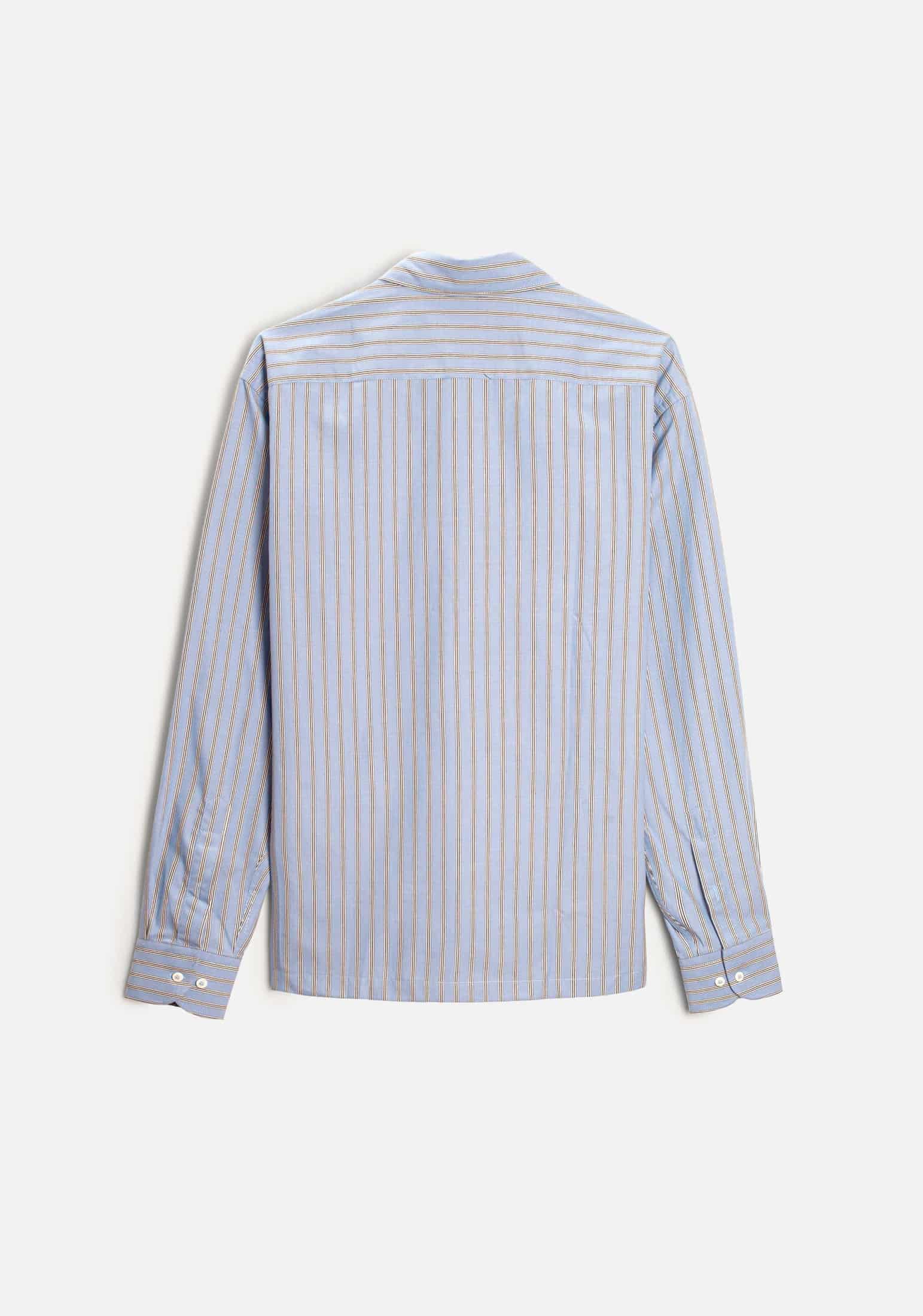 Camisa H CI Jamaica Rayas Grd Azul Medio - miniatura 6