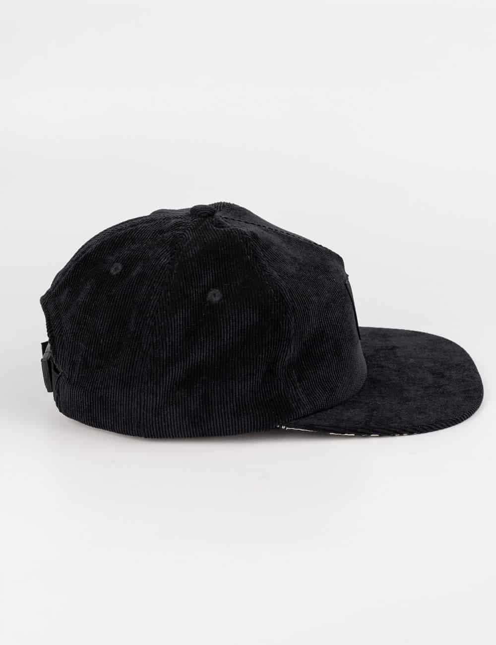 Gorra Desestructurada Pana negro Origen Unisex - miniatura 4