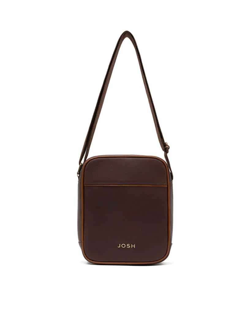 Manos libres en cuero con grabado para hombre REF T005JHML - miniatura 3
