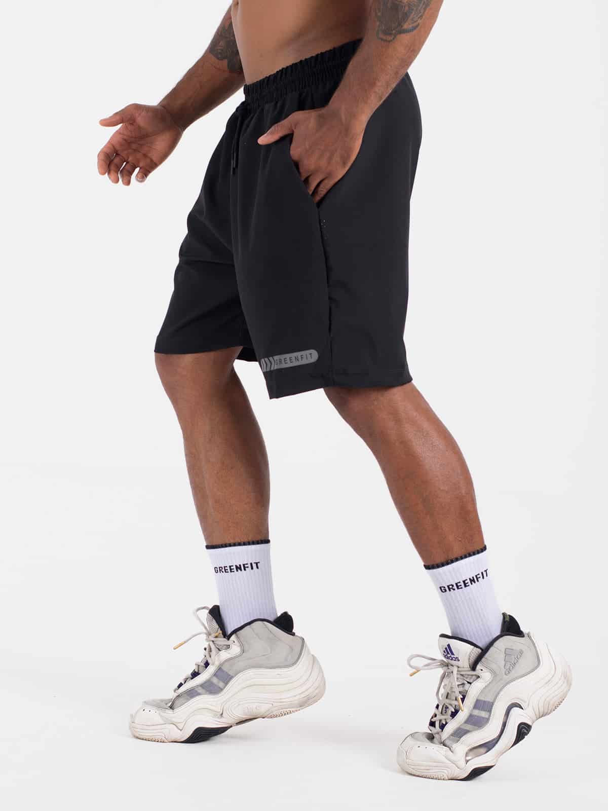Pantaloneta hombre hiki laser negra - miniatura 3