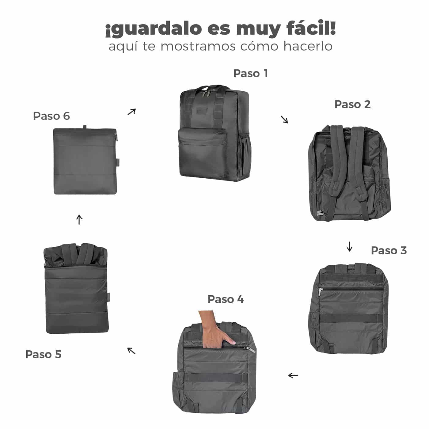 Morral Active Citybags Ultra Estampado Glam - miniatura 8