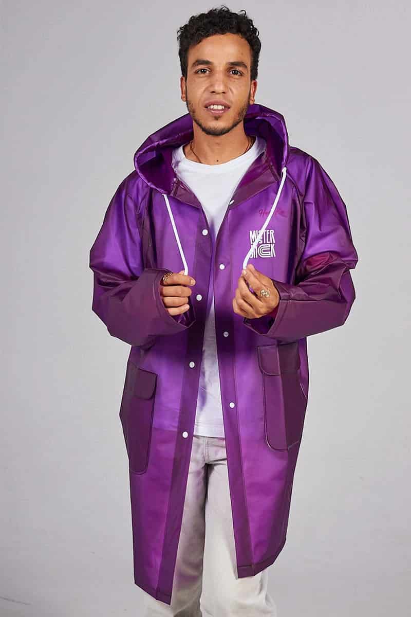 Capa Lluvia Morado Chic - miniatura 2