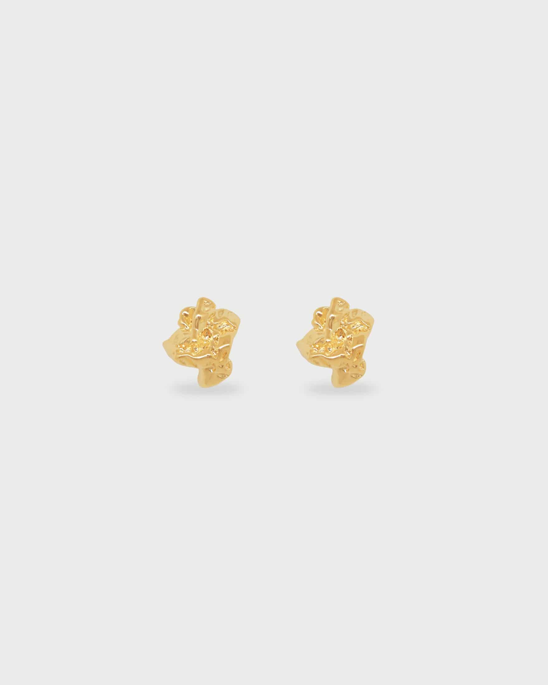 Aretes Tallados Oro - miniatura 4