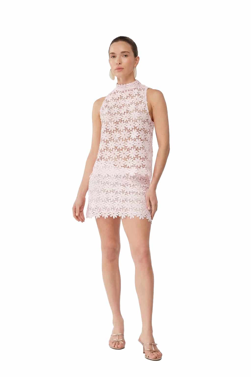 DESIRE MINI SKIRT PINK - miniatura 1