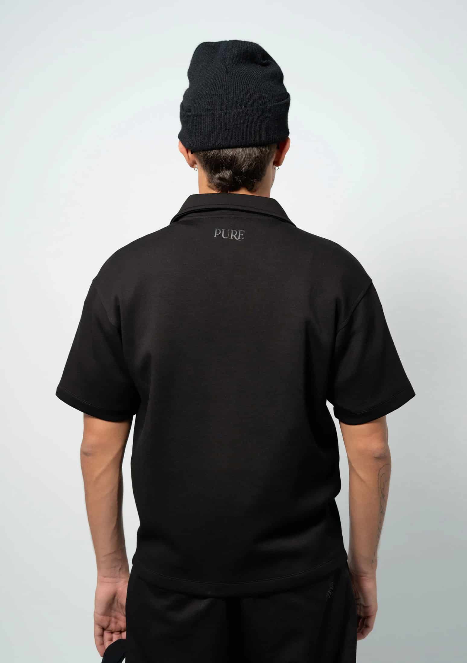Still Hungry Black Polo - miniatura 8