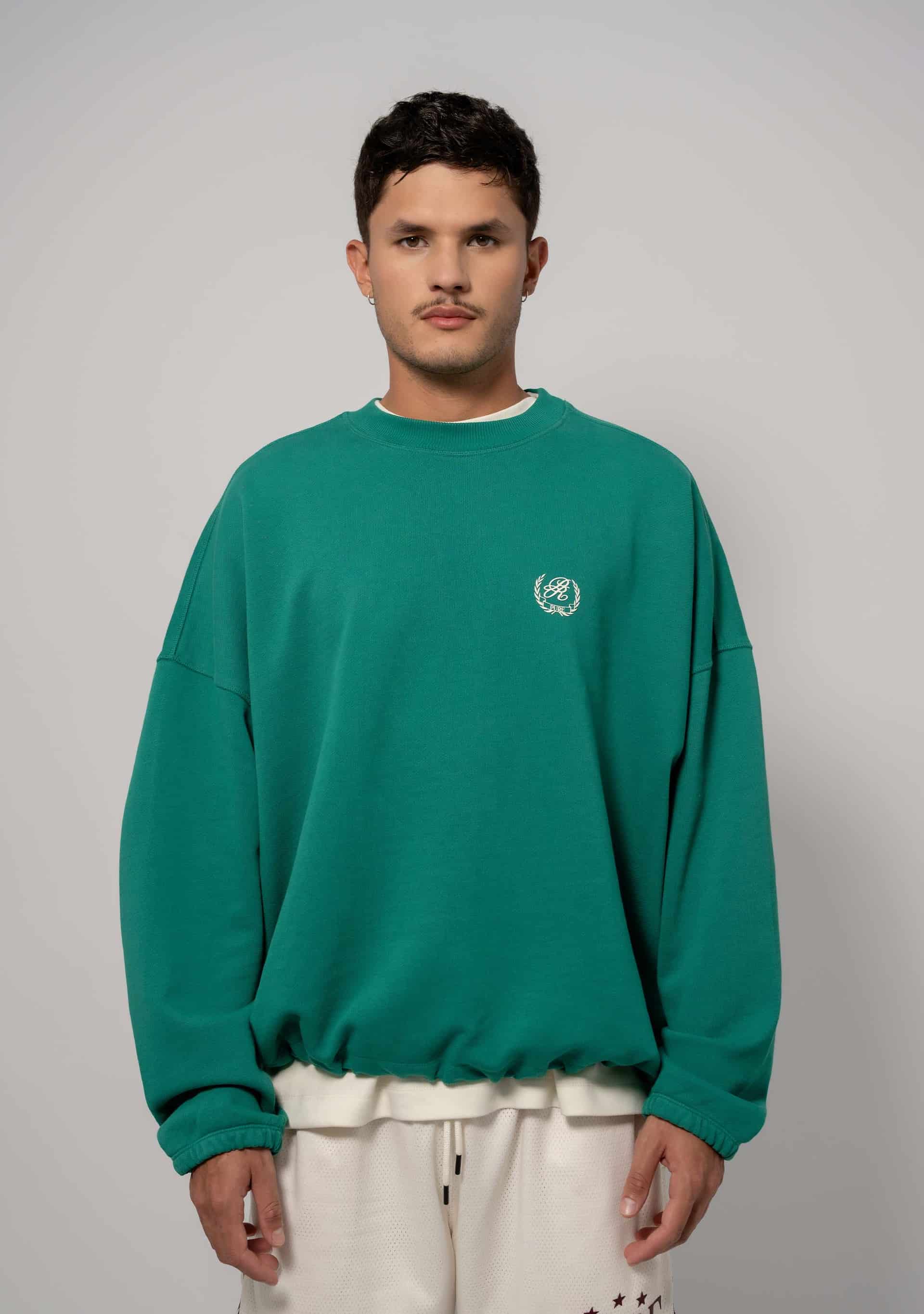 Still Hungry Green Pullover - miniatura 1
