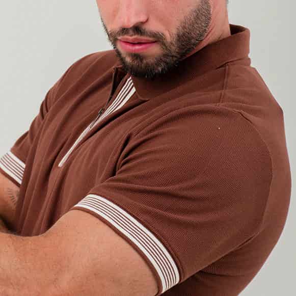 SUETER POLO MODA HOMBRE - miniatura 5