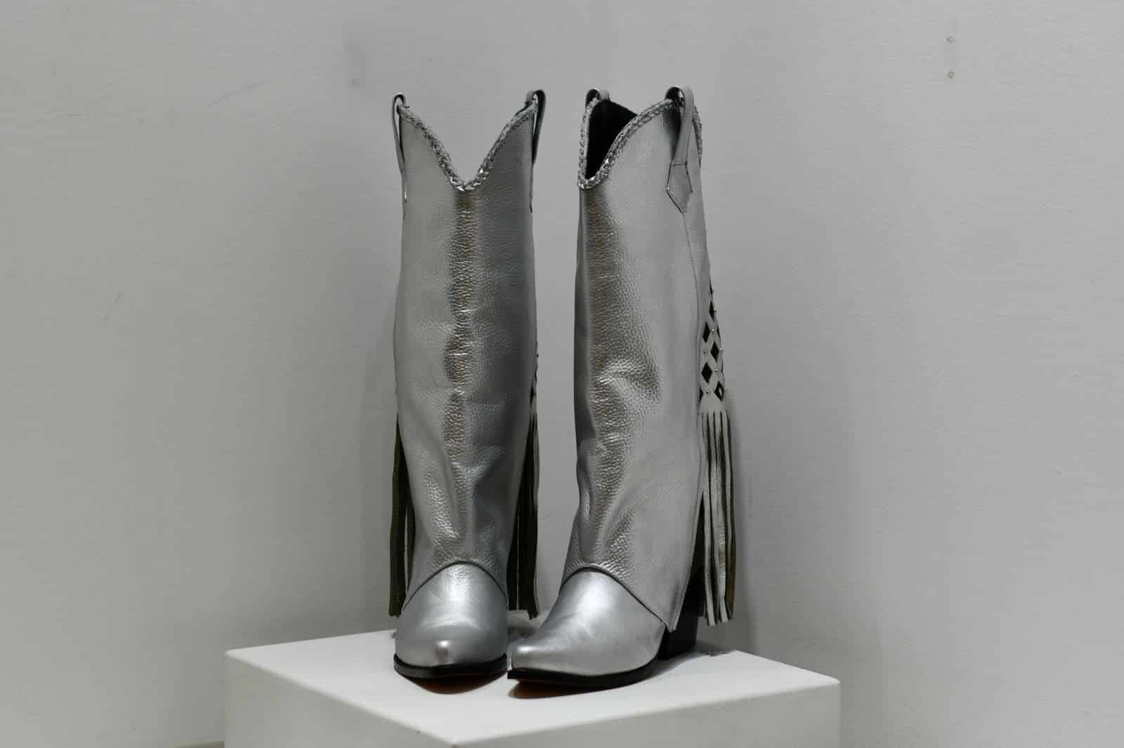 Bota Clau Macramé Plata - miniatura 3