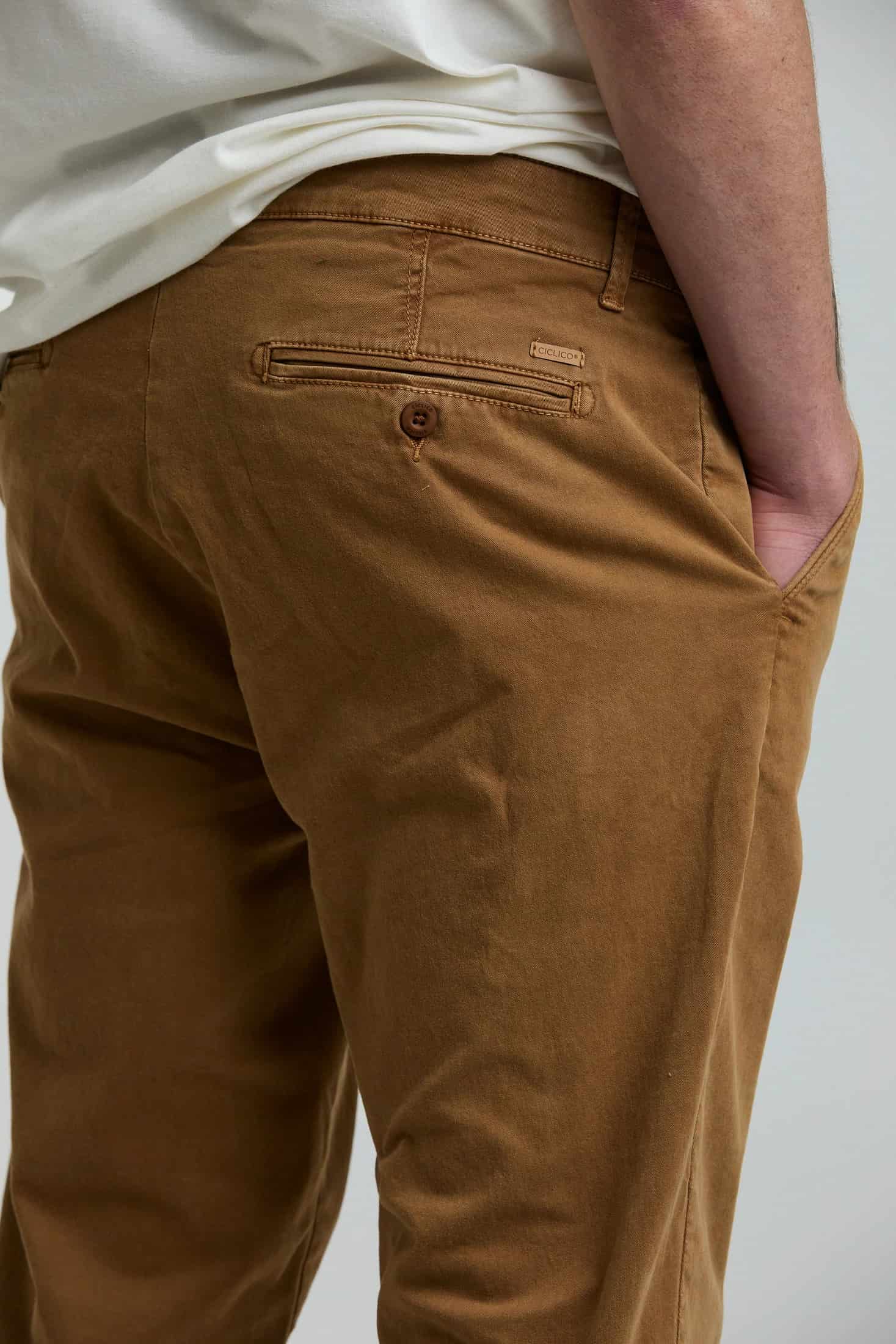 Pantalón de drill caramelo - miniatura 3