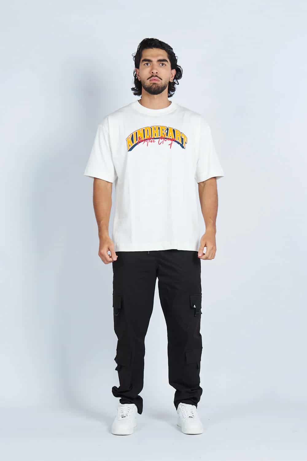 Camiseta oversize KINDHEART MARFIL| DROP 03 | - miniatura 1