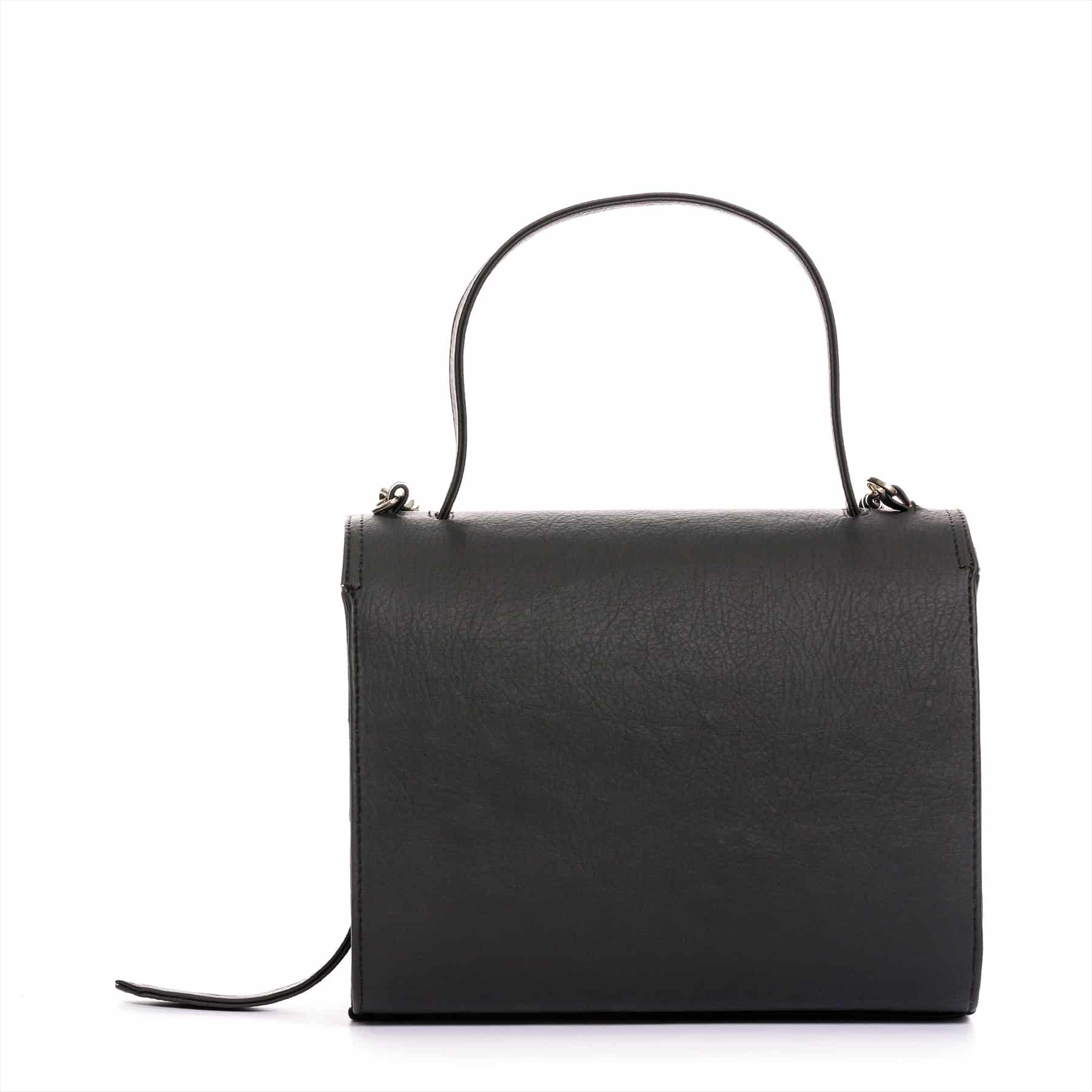 Cartera Para Mujer Dandy Negro Con Cargadera En Cadena - miniatura 3