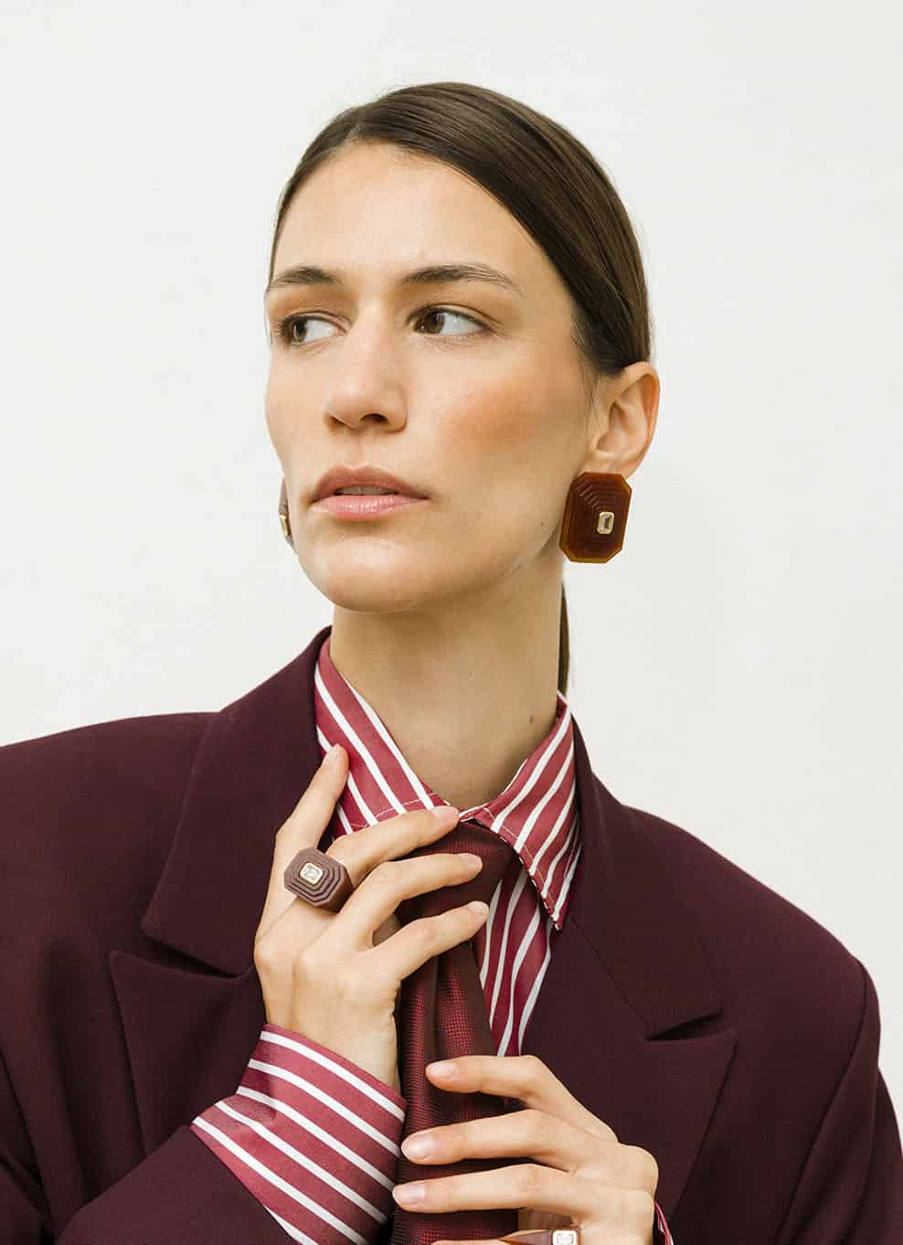 OTTAGONO - M EARRINGS - miniatura 2