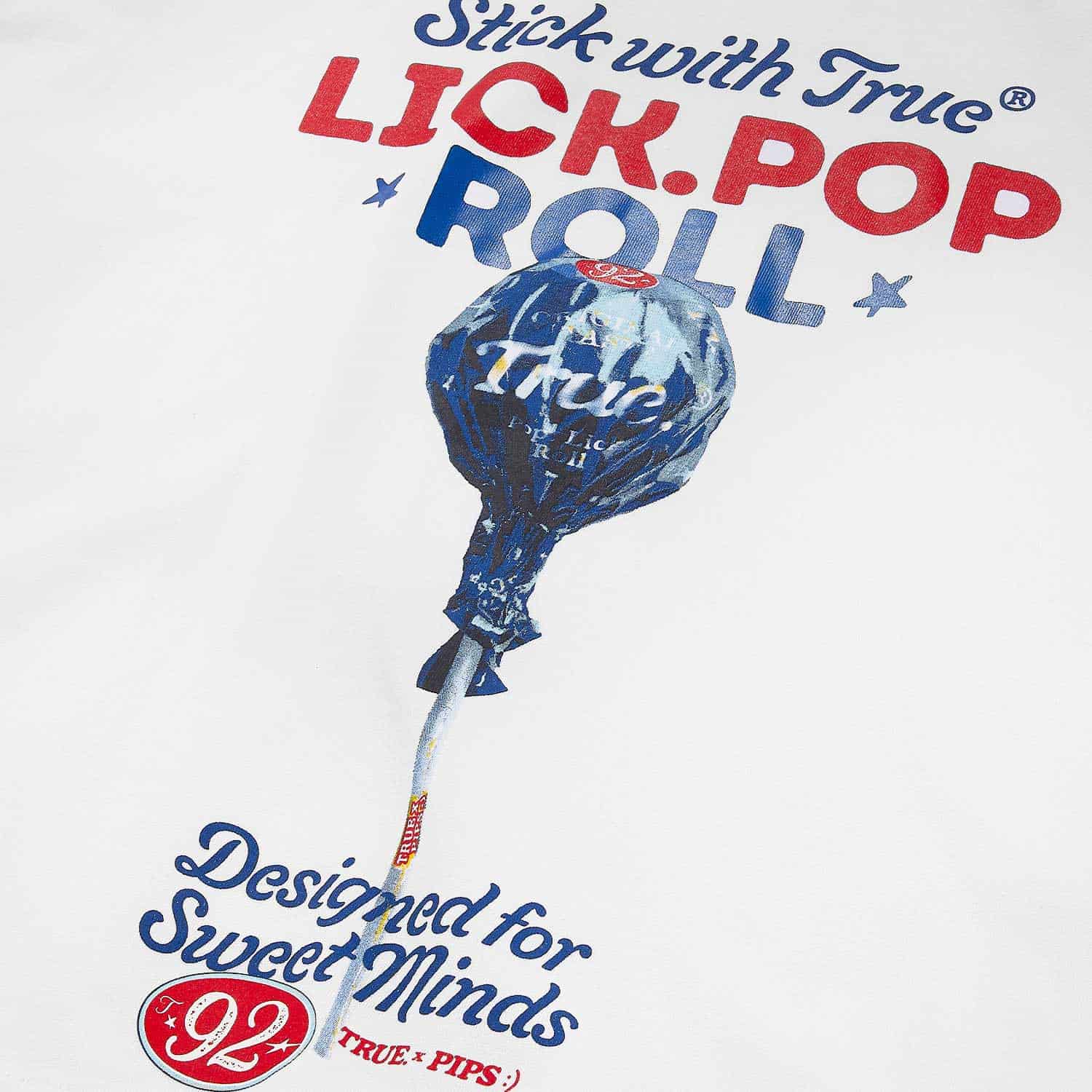 Lollipop Boxy Tee - White - miniatura 4