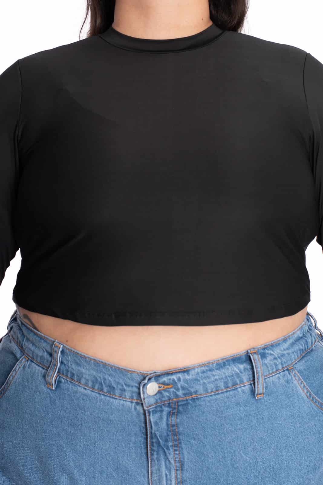 Crop Top City Negro - miniatura 3