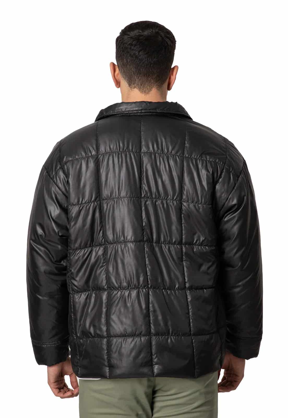 Chaqueta puffer negra - miniatura 3