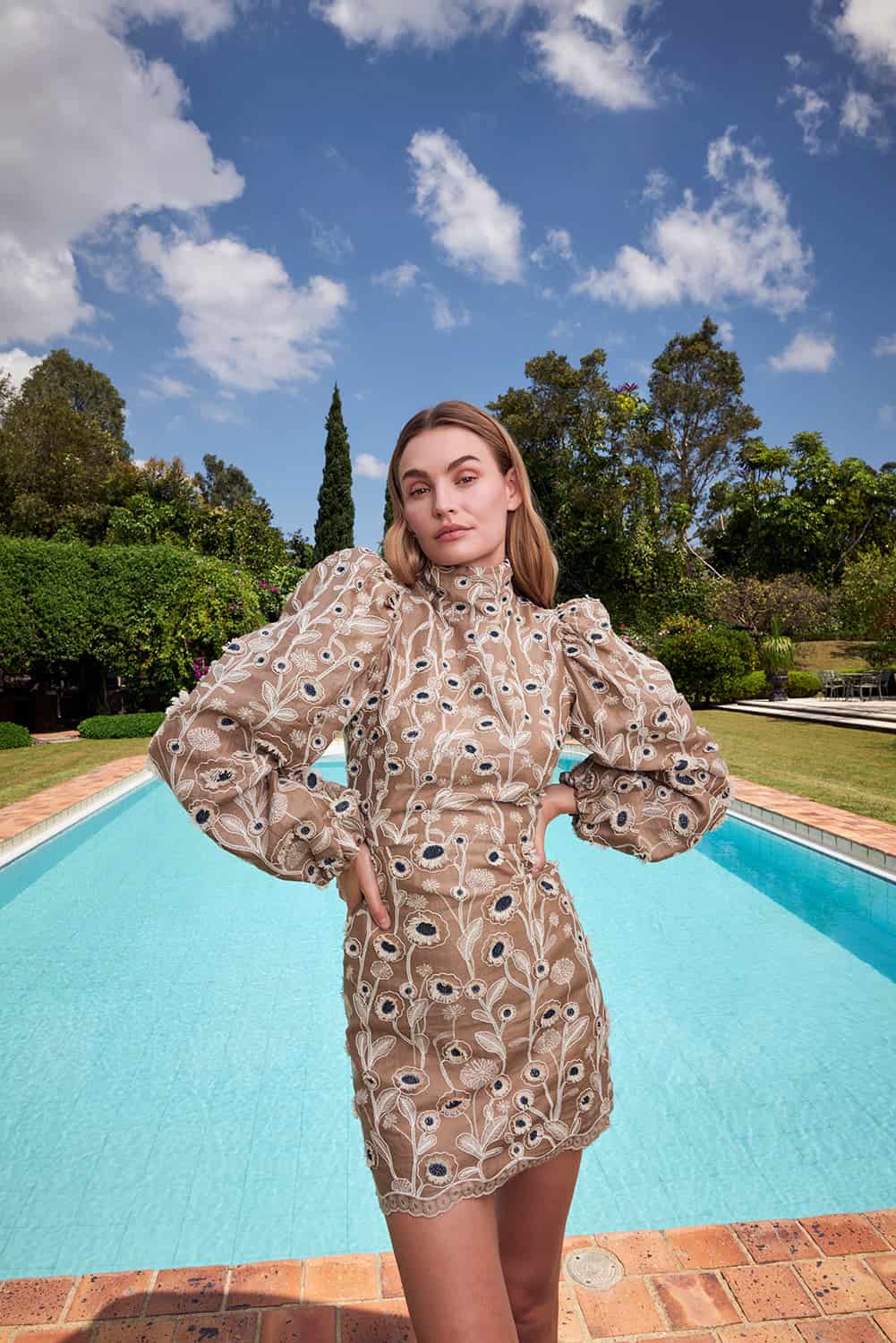 Guaba Petalo Mini Dress - miniatura 2