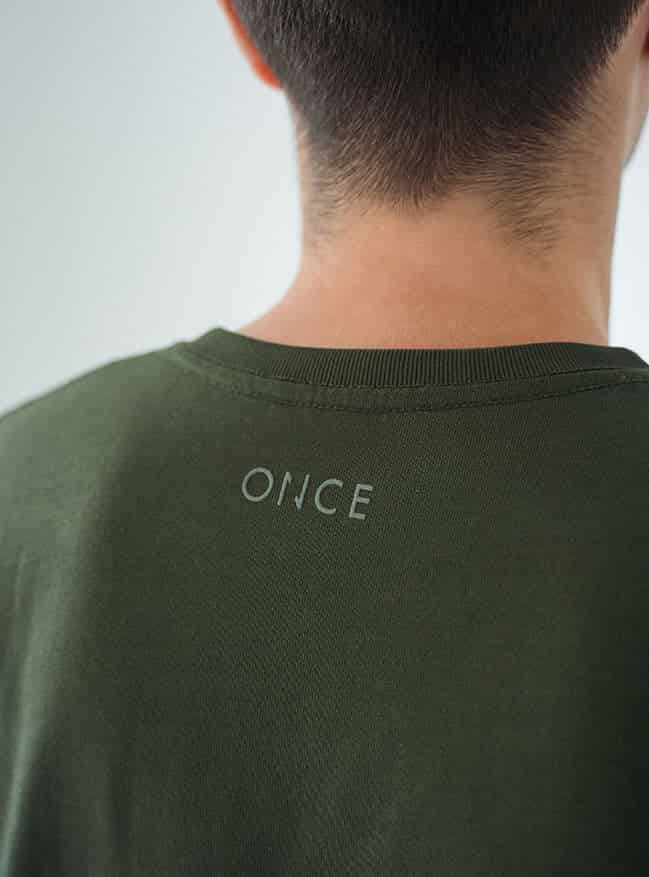 Camiseta Hombre Regular Fit - Militar - miniatura 2