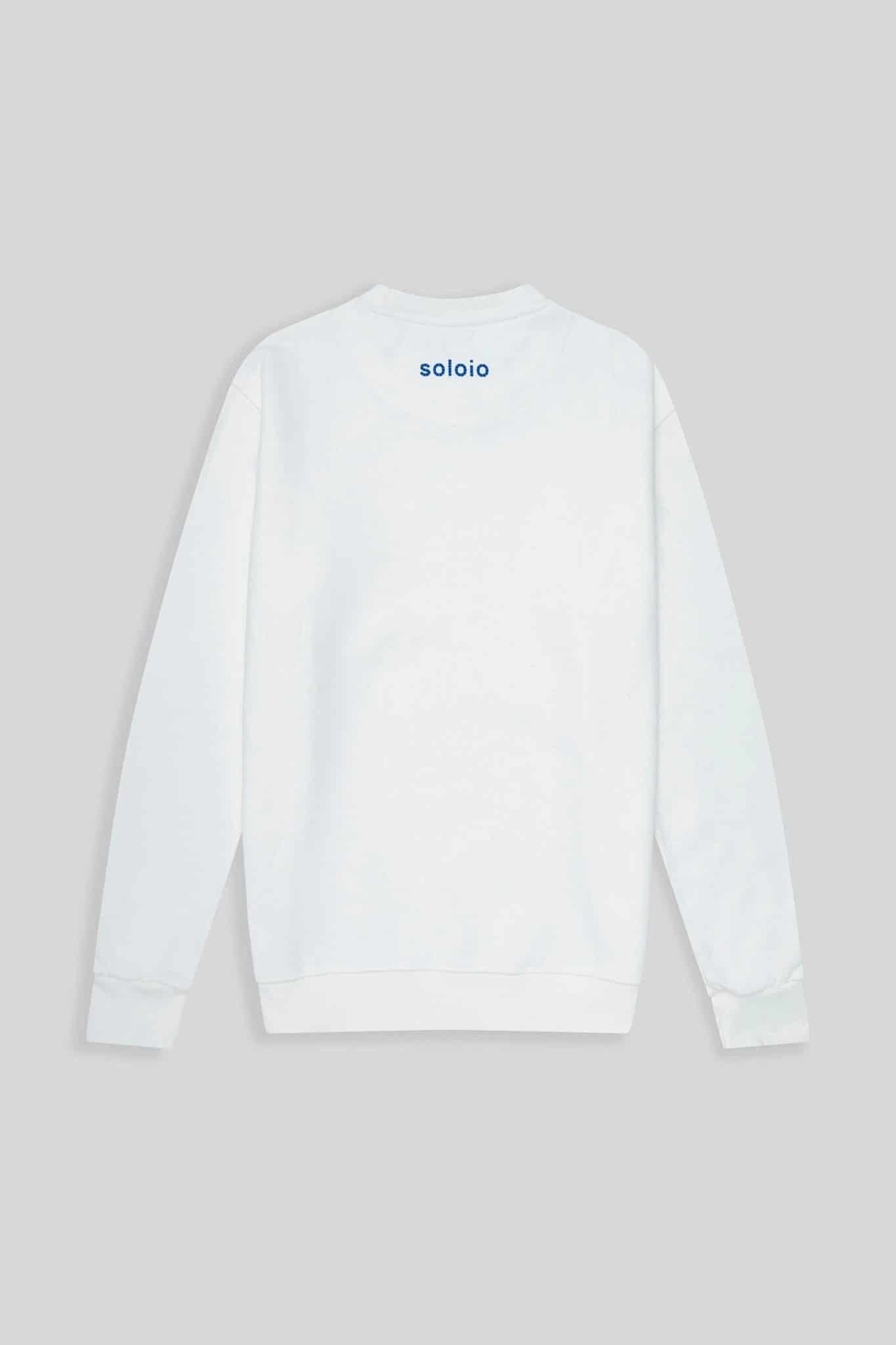 Men's milenario sweatshirt white - miniatura 2