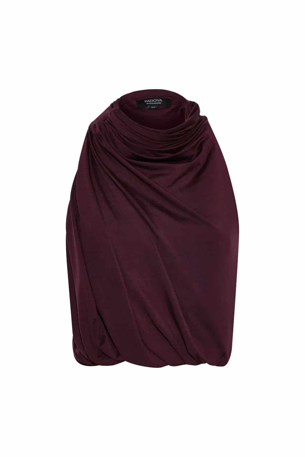 Blusa duna burgundy - miniatura 1