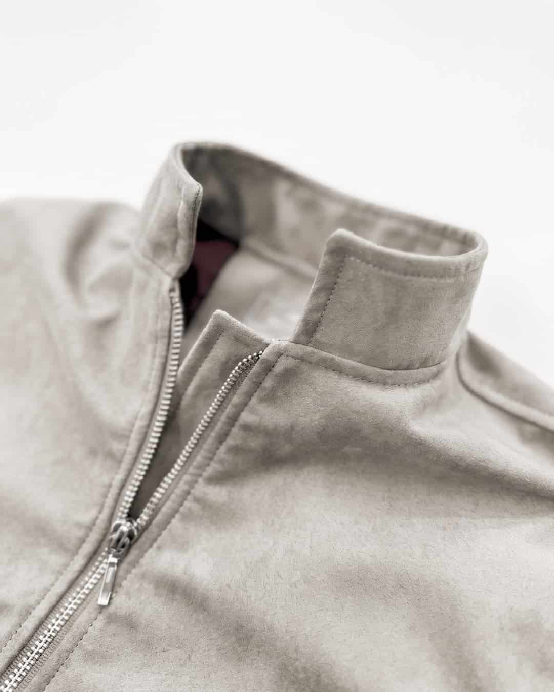 Chaqueta Cambridge Gamuza Marfil Mujer - miniatura 5