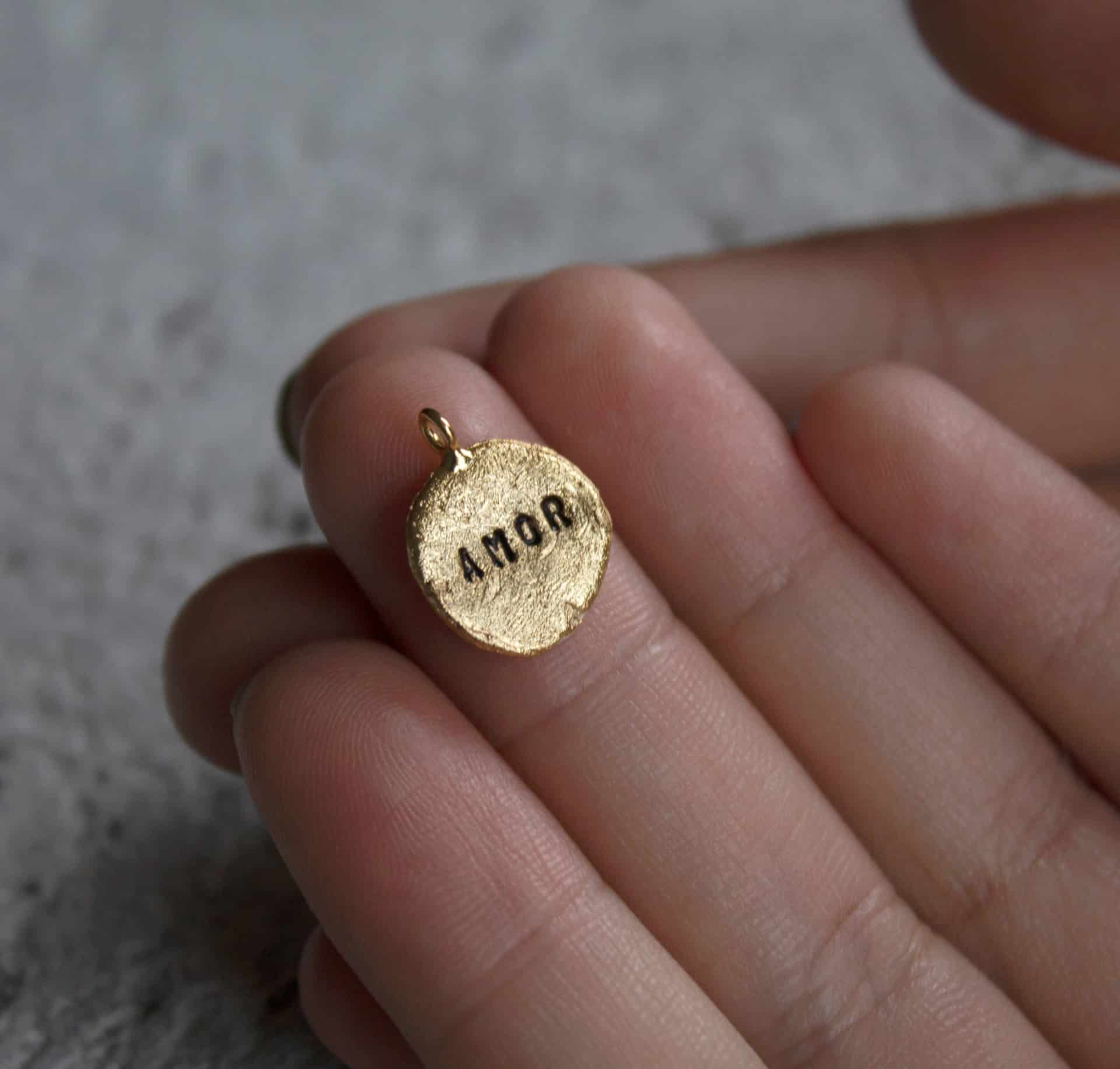 Collar Moneda amor - miniatura 4