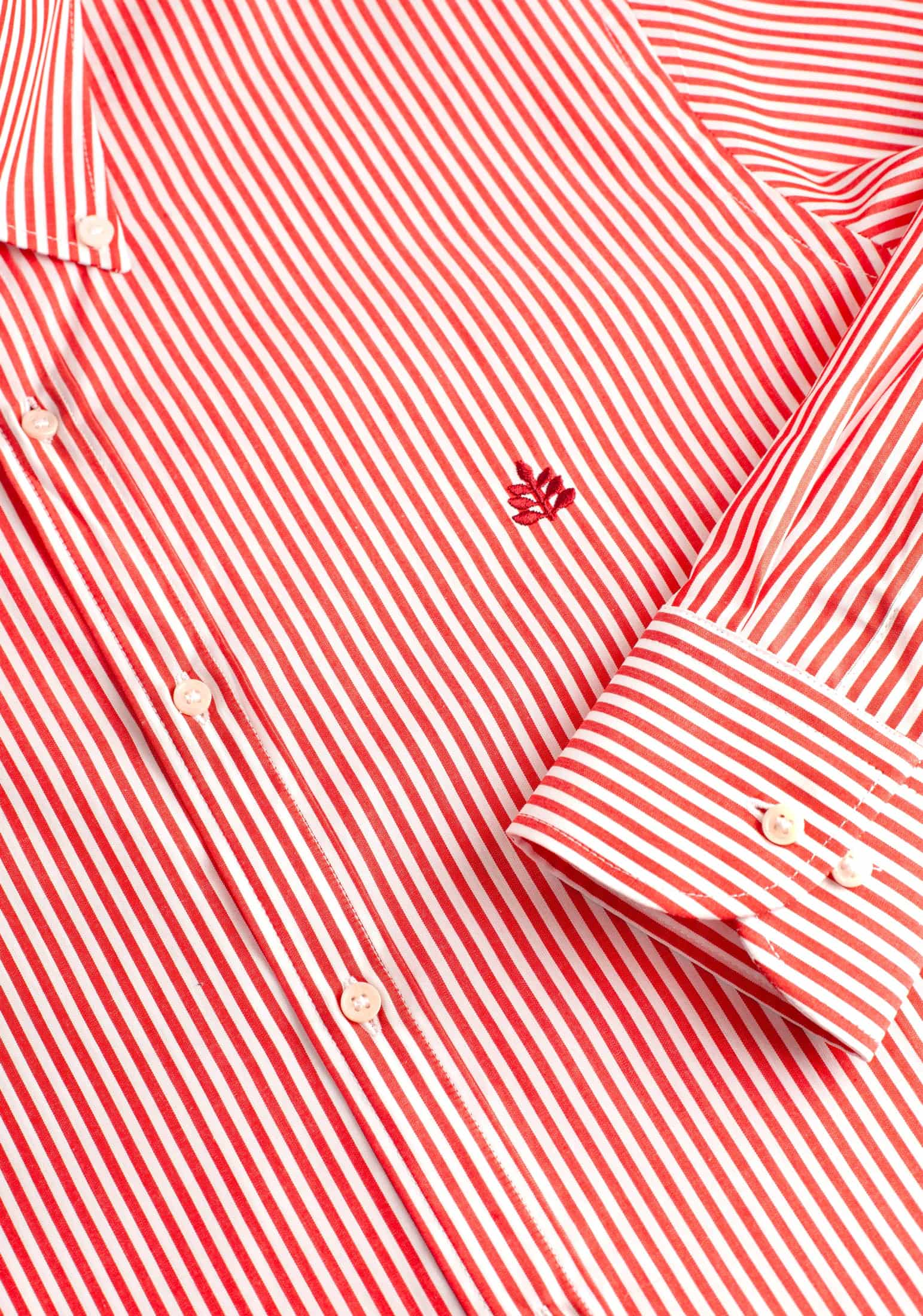 Camisa H CBD Rayas Med L-Vin Cereza - miniatura 7