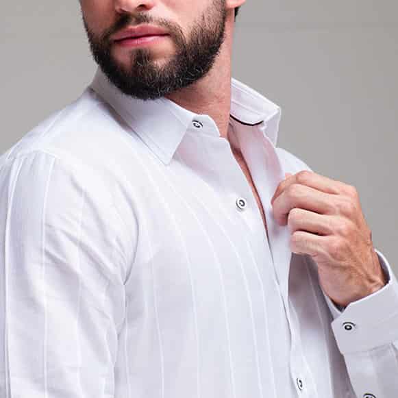 CAMISA ML 100% ALGODON HOMBRE - miniatura 112
