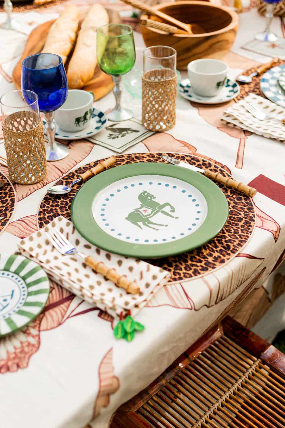 Green Seeds Linen Napkins / Set of 4 - miniatura 6