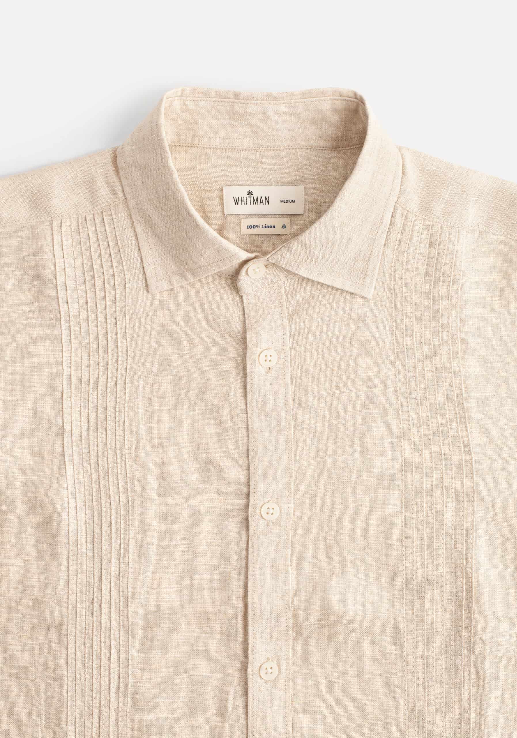 Camisa H Cachao Guayabera Avena - miniatura 7