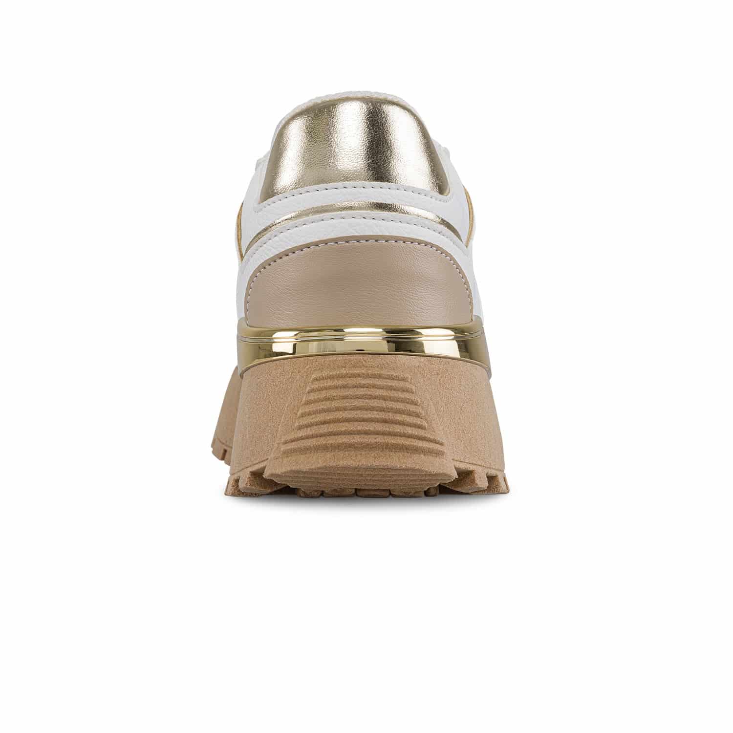Tenis Urbanos Letizia Blanco-Oro Croydon para Mujer - miniatura 2