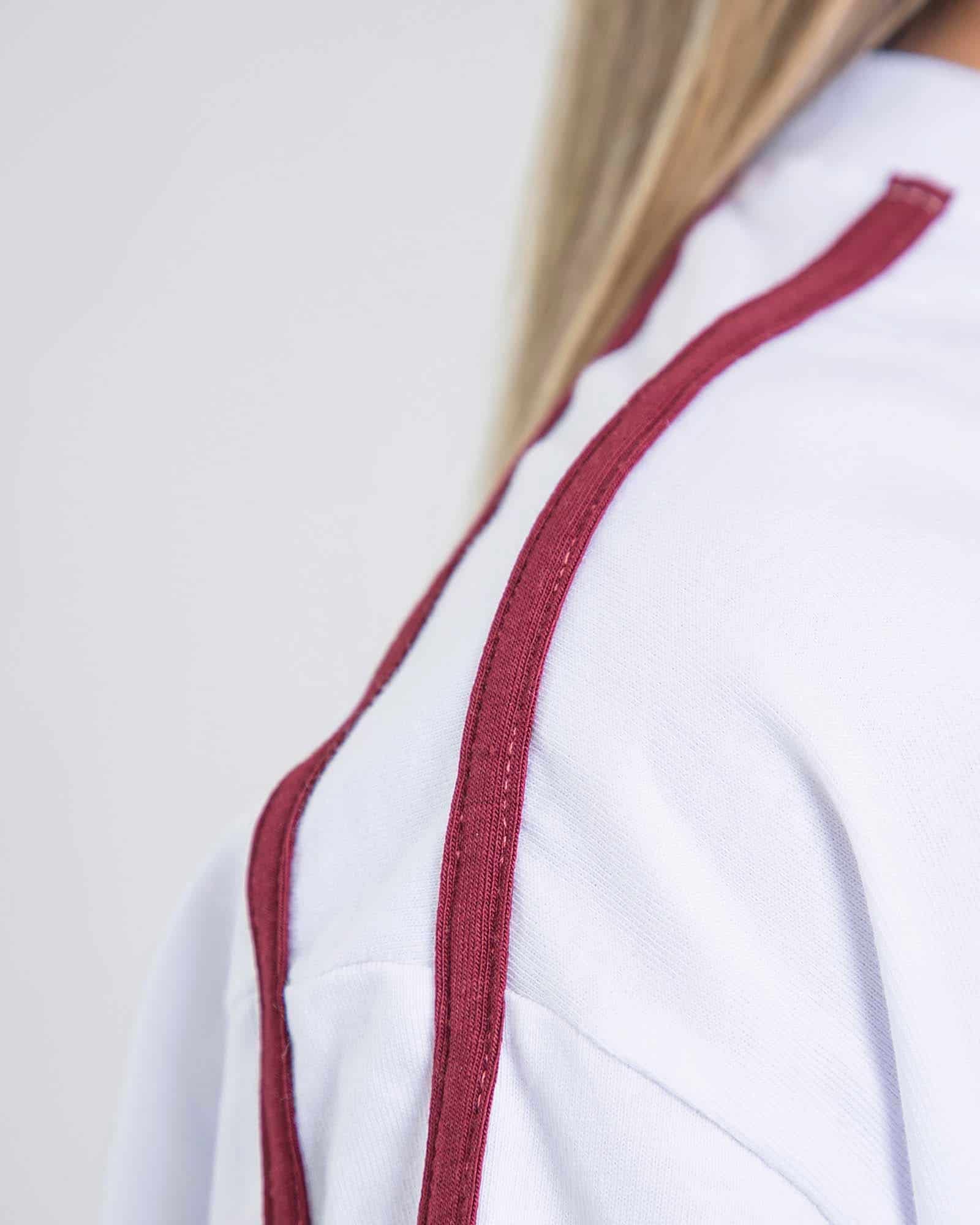 Camiseta oversize chillin blanco lumen FIBER - miniatura 7