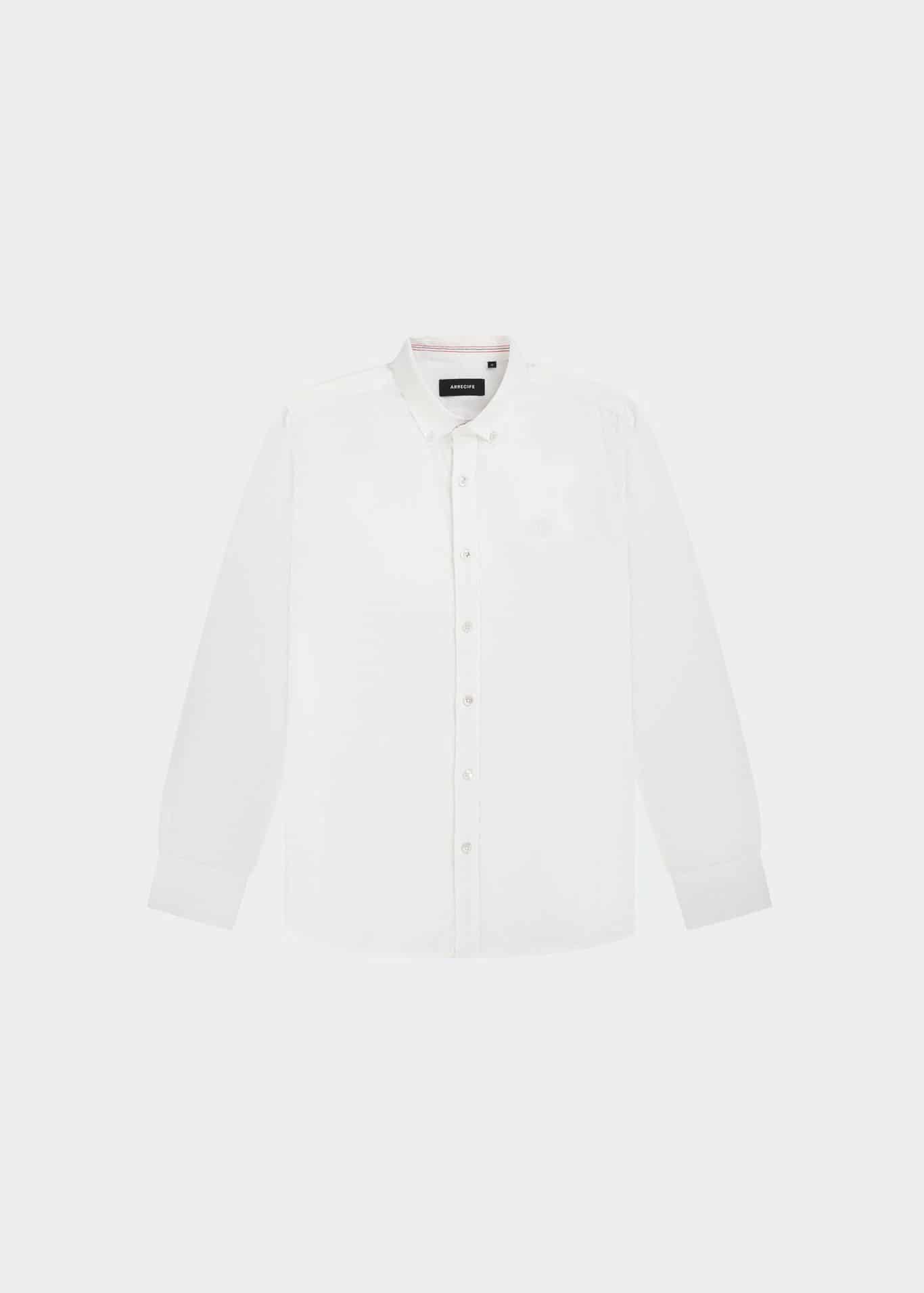 CAMISA LINO BLANCA - miniatura 1