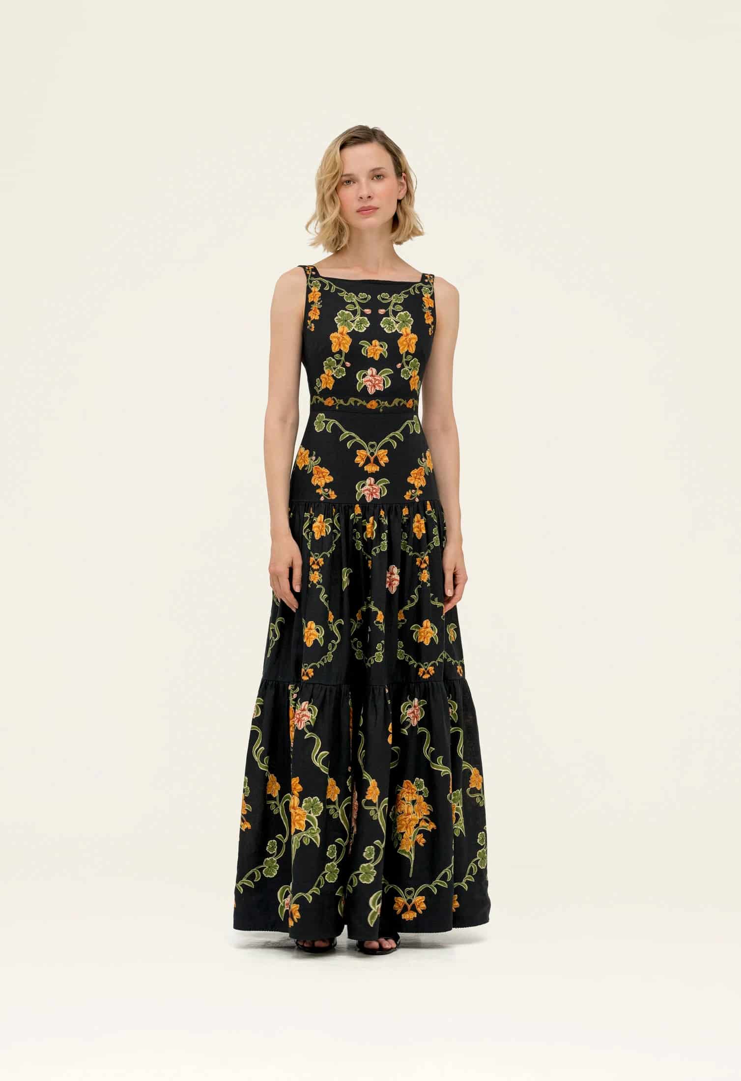 Abeja Cordillera Maxi Dress - miniatura 1