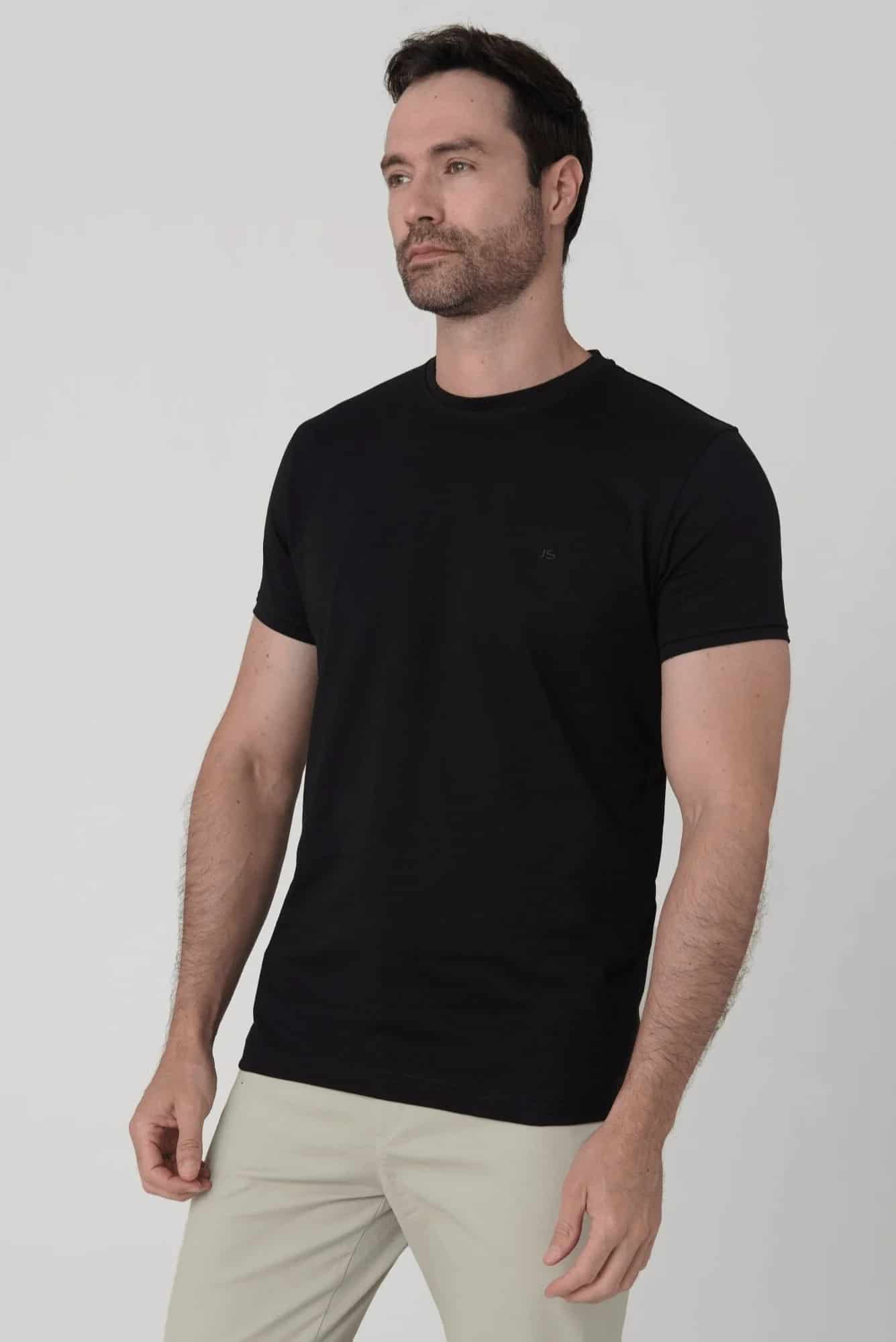Camiseta cuello redondo para hombre Jon Sonen 020424006 - miniatura 8