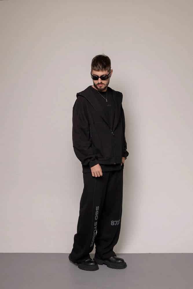Hoodie 87/27 Sgo-Negro - miniatura 5