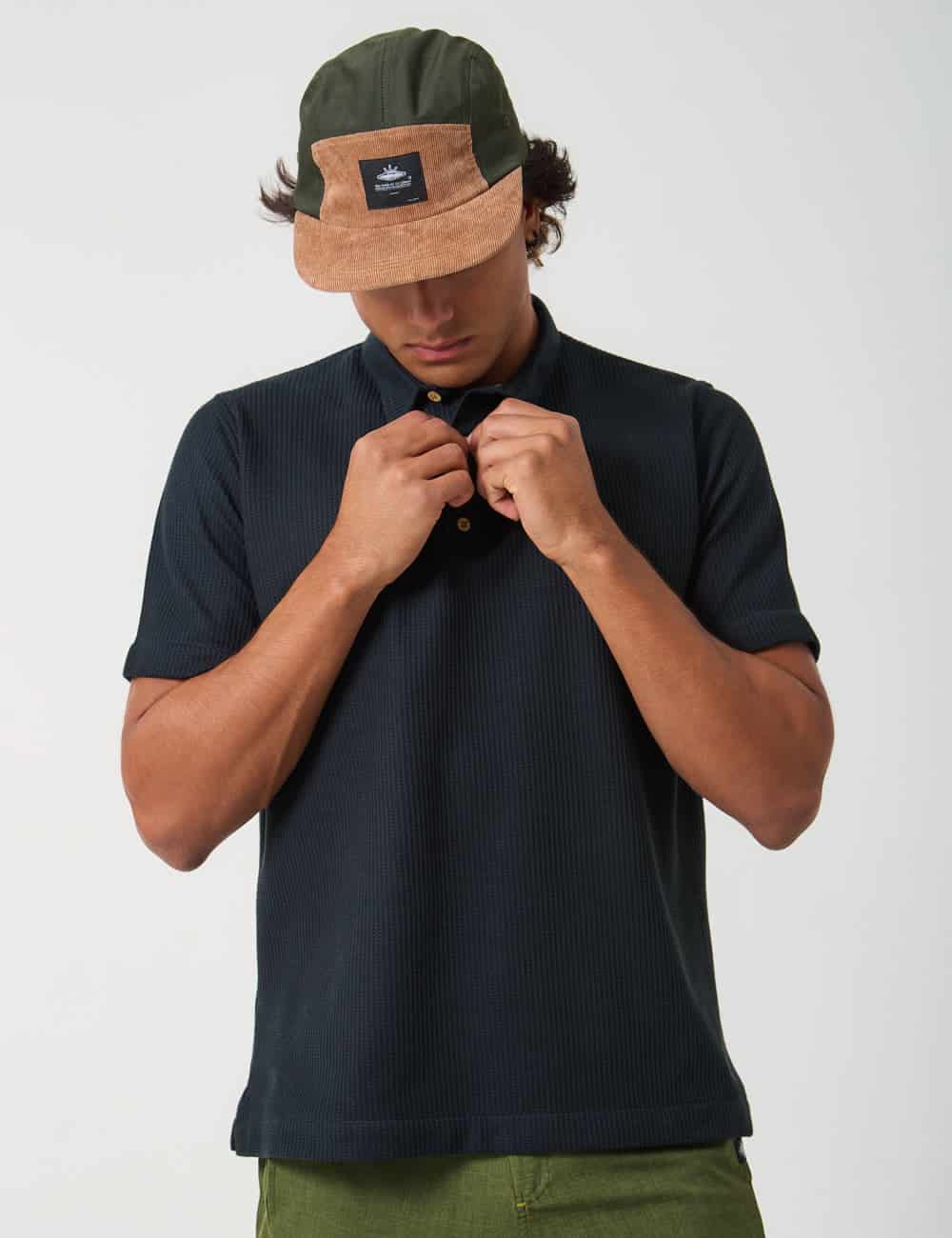Camisa Polo  Opalo negro Hombre - miniatura 2