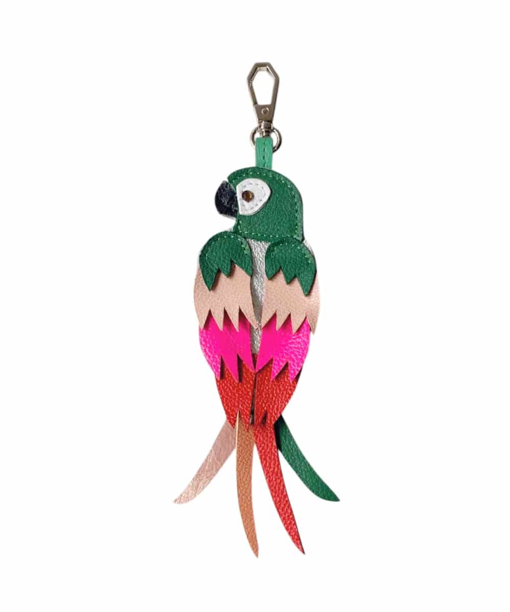 Charm Guacamaya para bolsos - miniatura 1