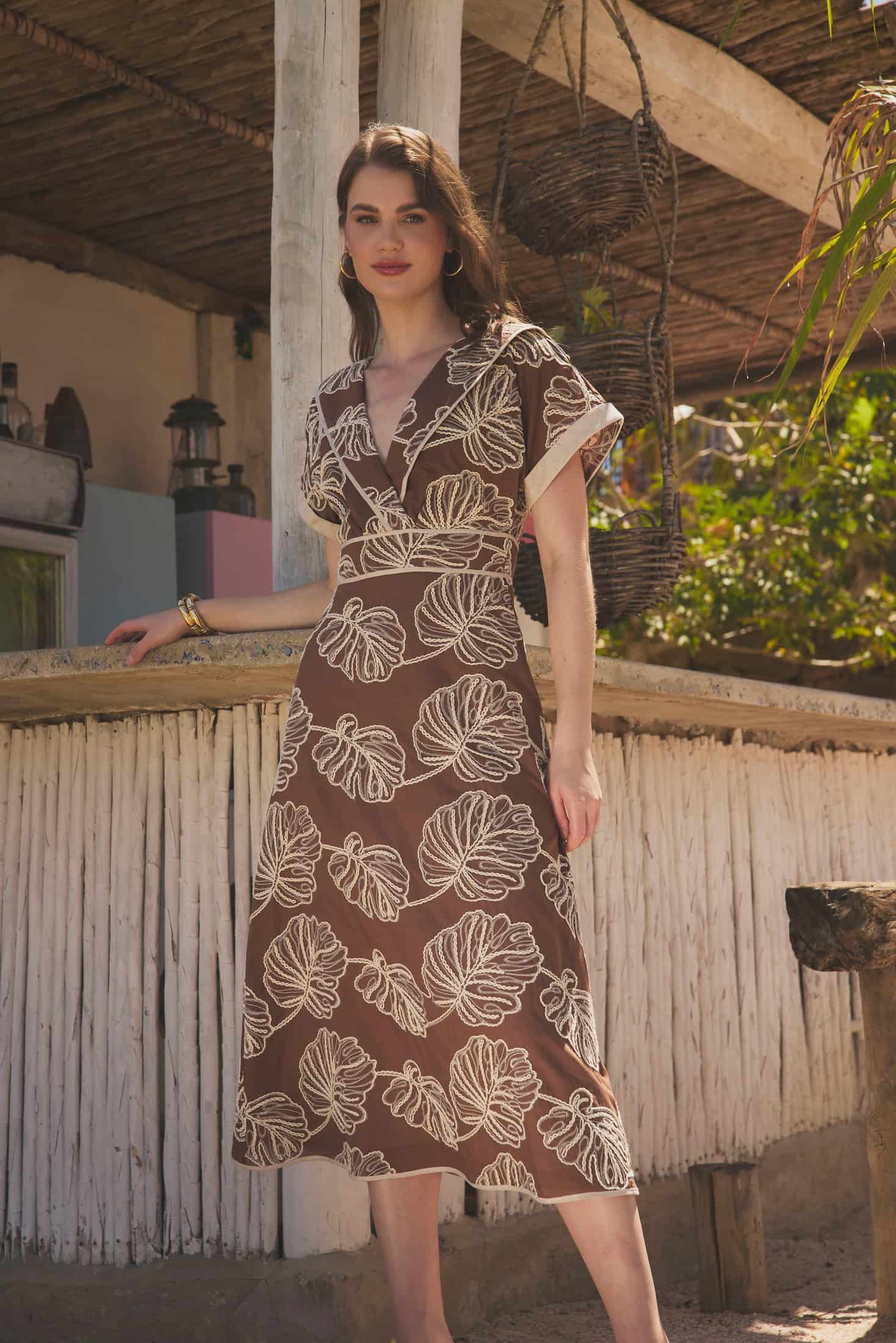 Vestido Jackie Bordado - miniatura 5