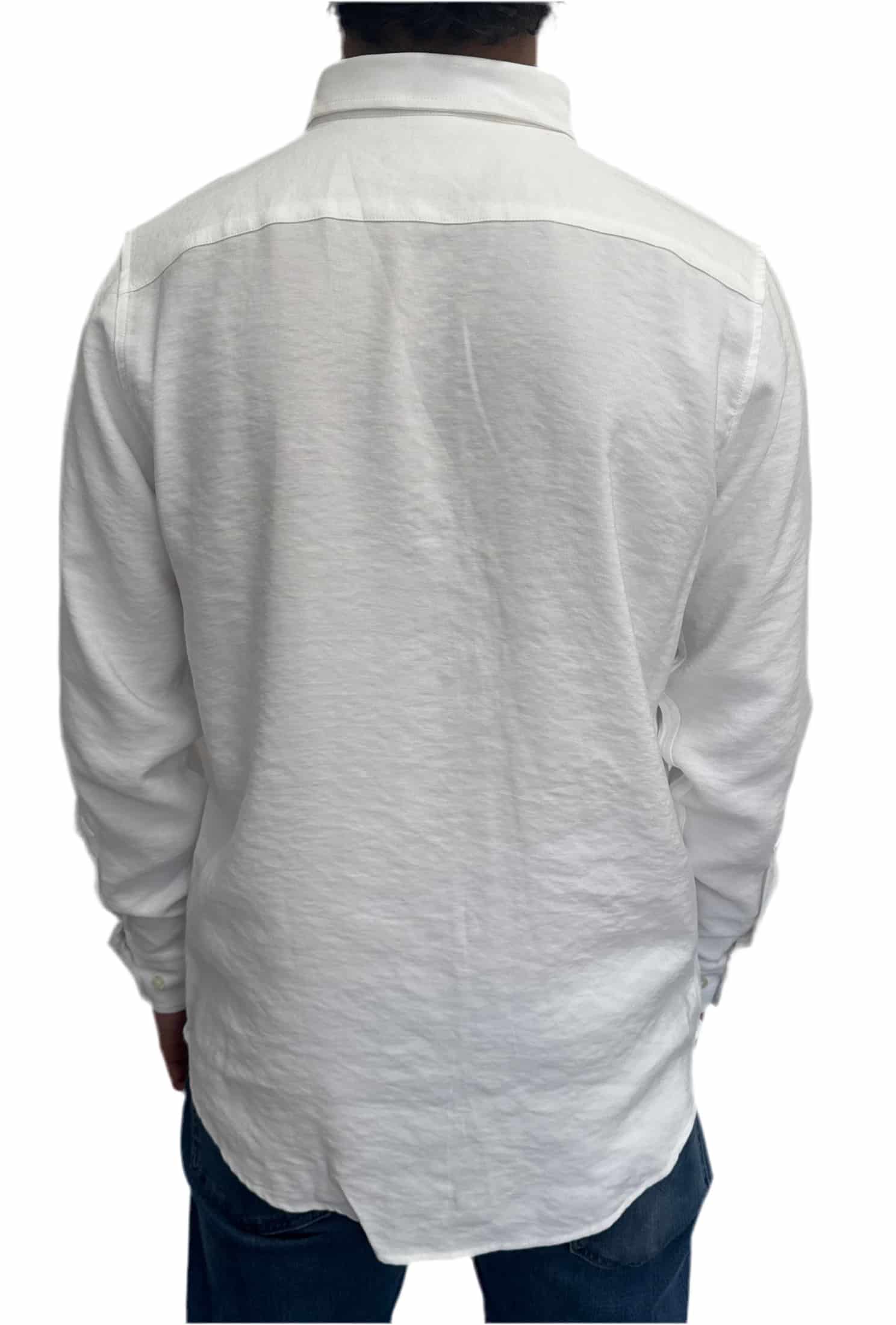 Camisa Blanca en rayón - miniatura 2