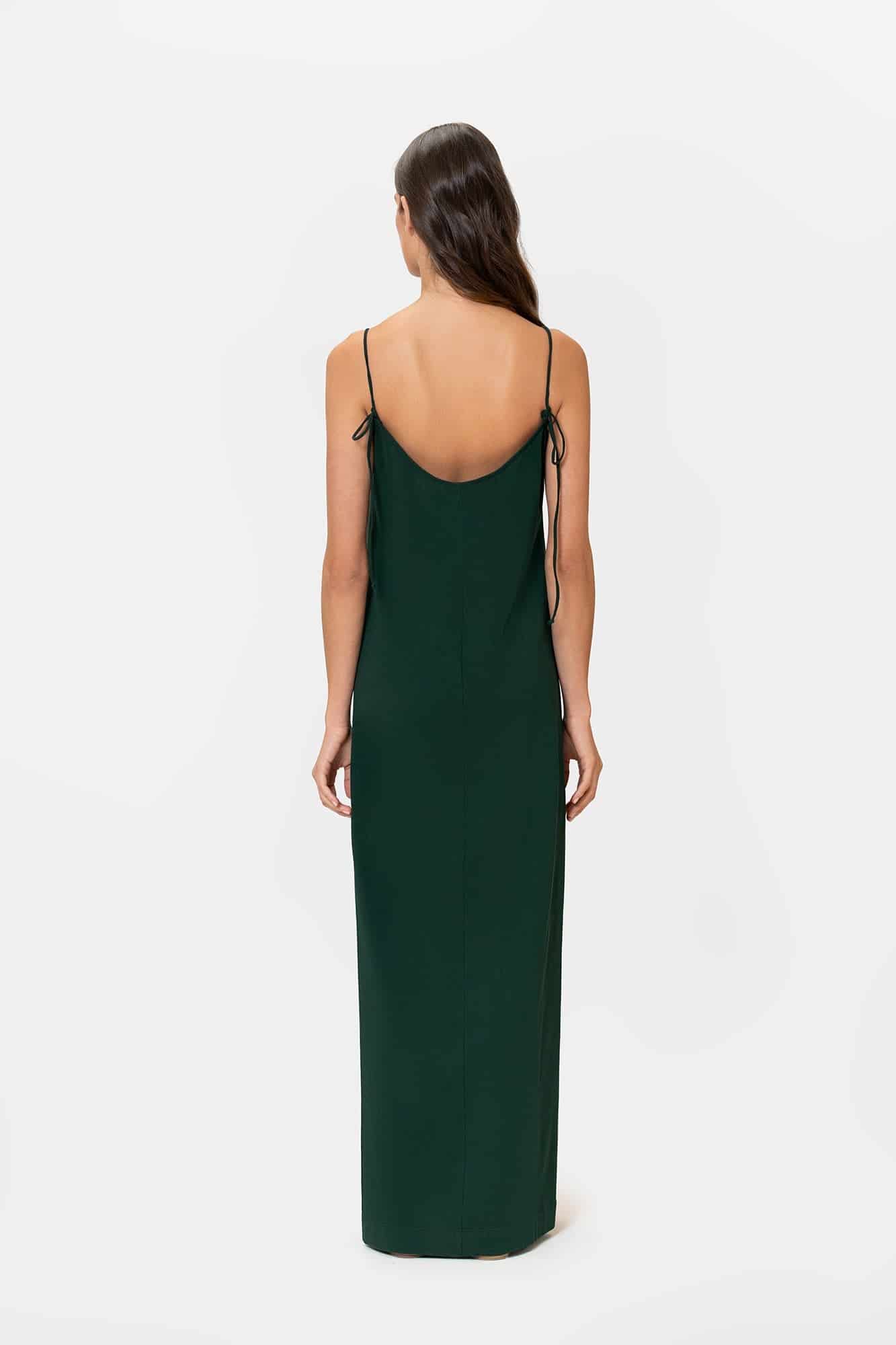 Vestido Prisma Verde Jade - miniatura 3