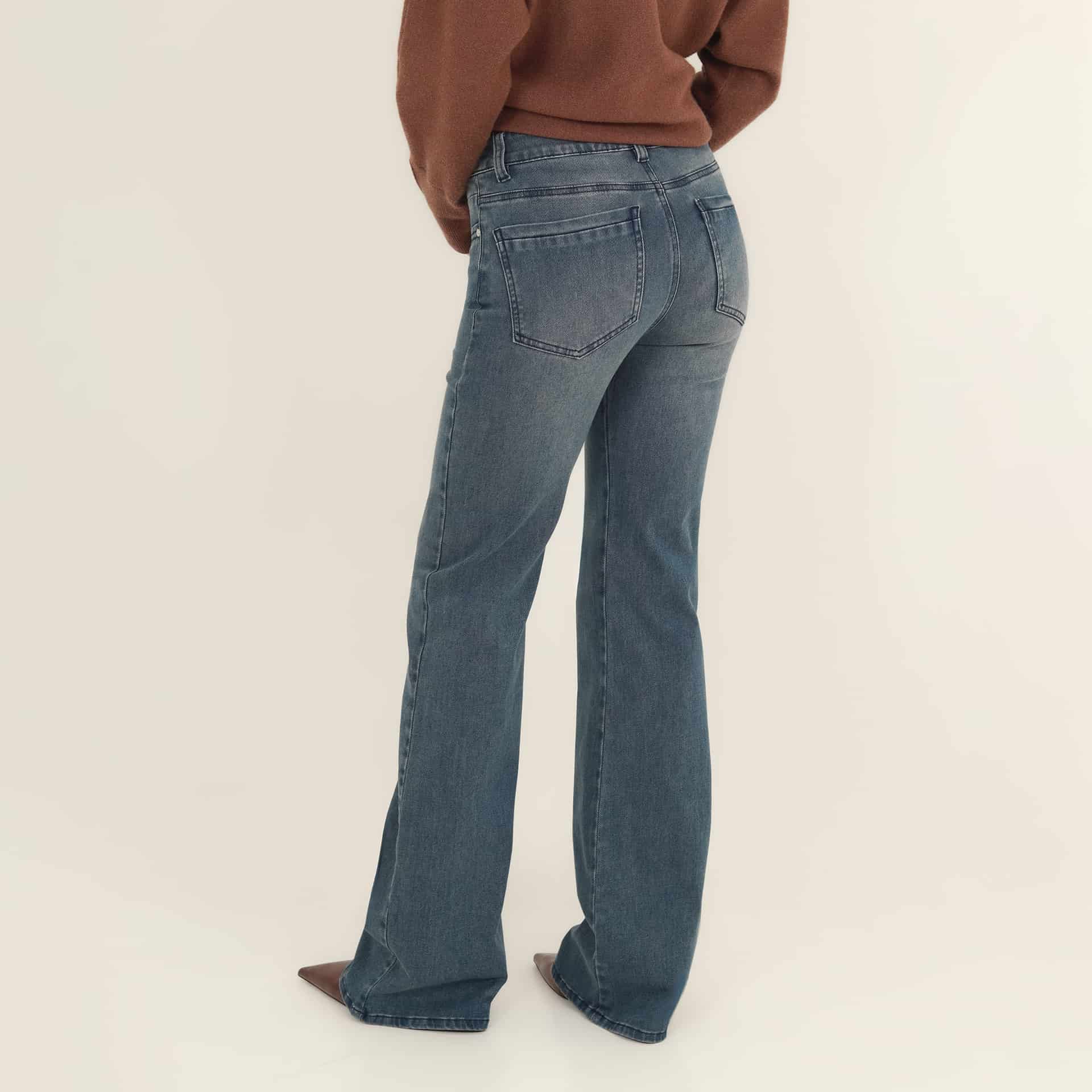 Jean Muse tiro bota flare - miniatura 3