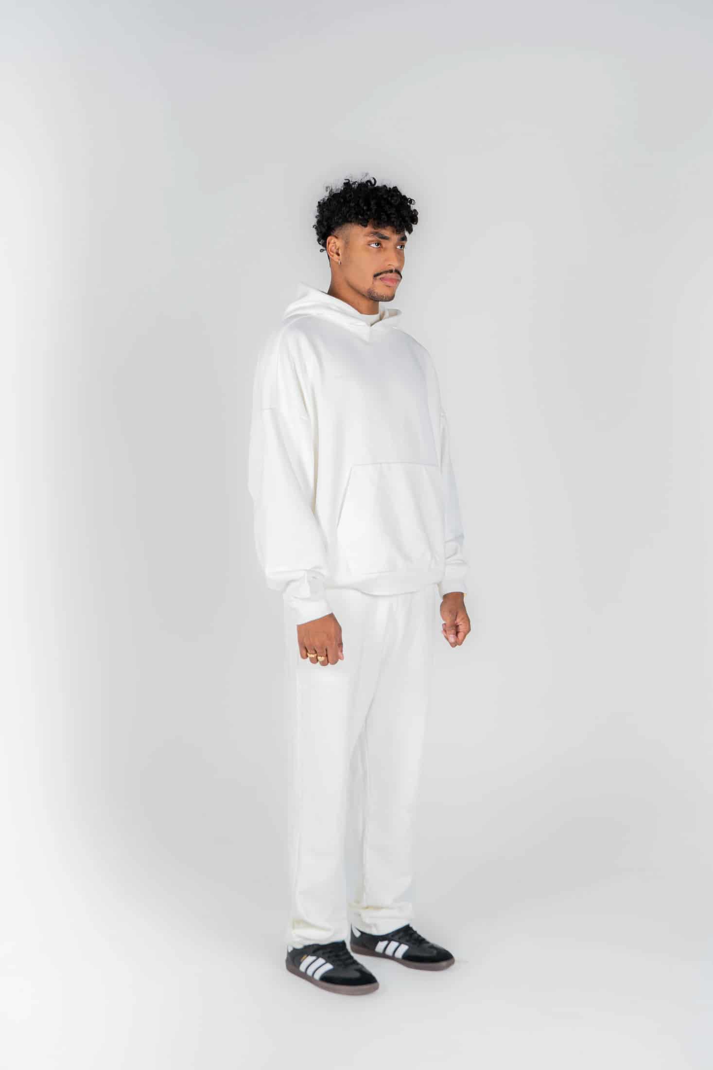 Basic Ivory Hoodie - miniatura 4