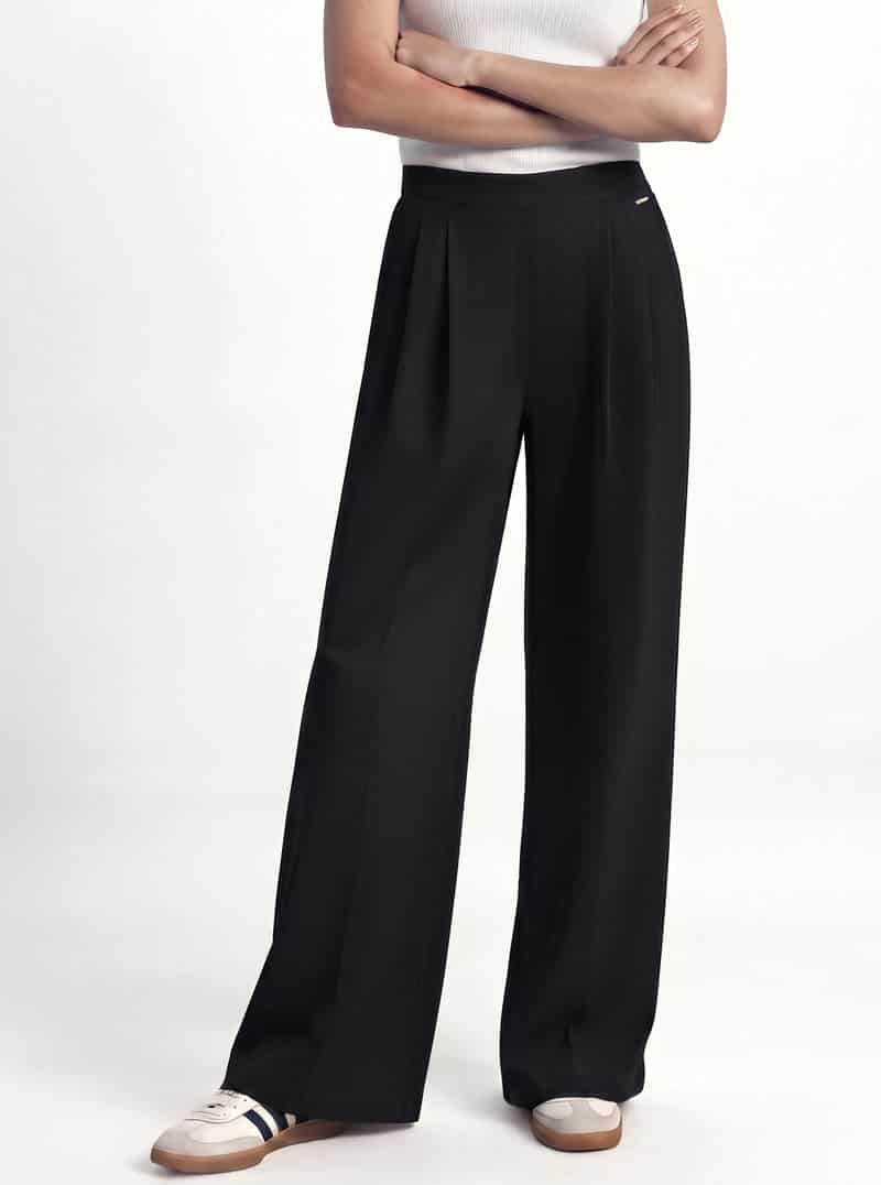 PANTALÓN COMÒDO NEGRO - miniatura 2