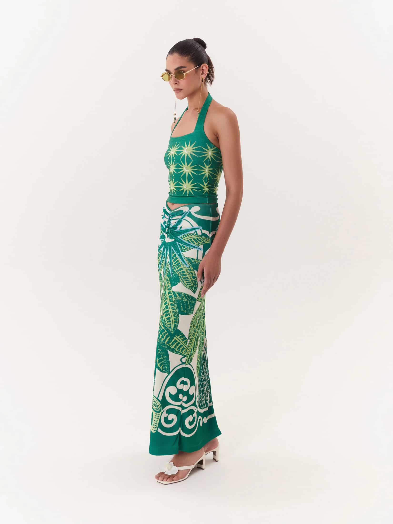 Halter Top Solar - Verde - miniatura 2